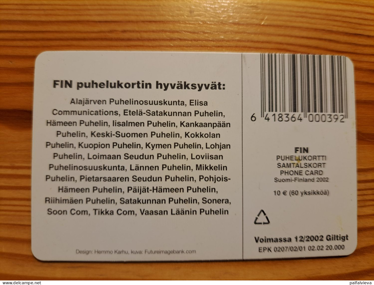 Phonecard Finland - Lemon - Finland