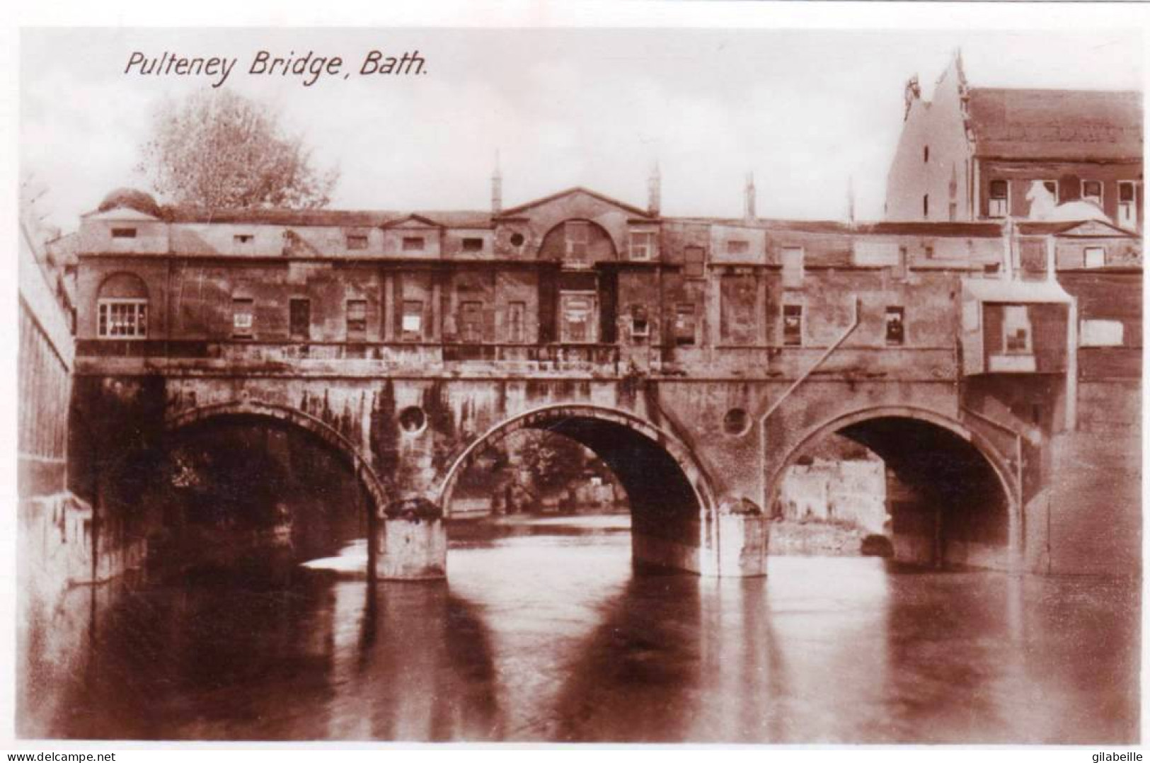 U.K  - Somerset -  BATH -  Pulteney Bridge - Bath