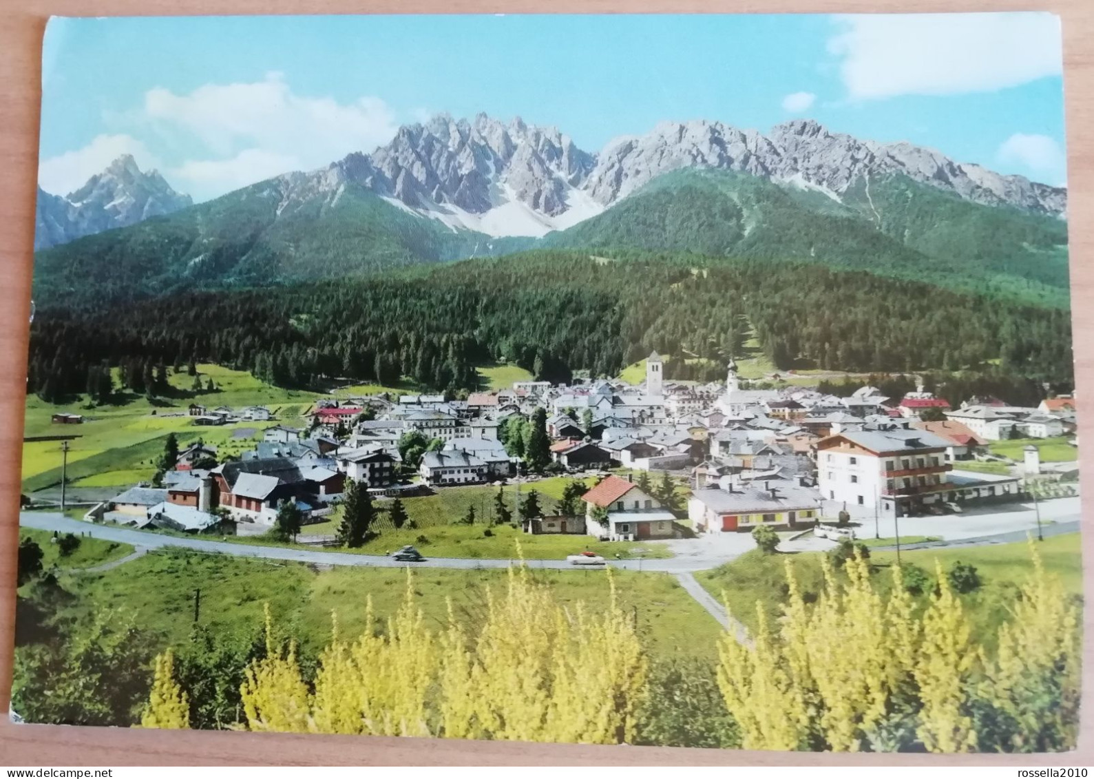 CARTOLINA ITALIA 1970 DOLOMITI BOLZANO SAN CANDIDO INNICHEN PANORAMA Italy Postcard ITALIEN Ansichtskarten - Bolzano (Bozen)