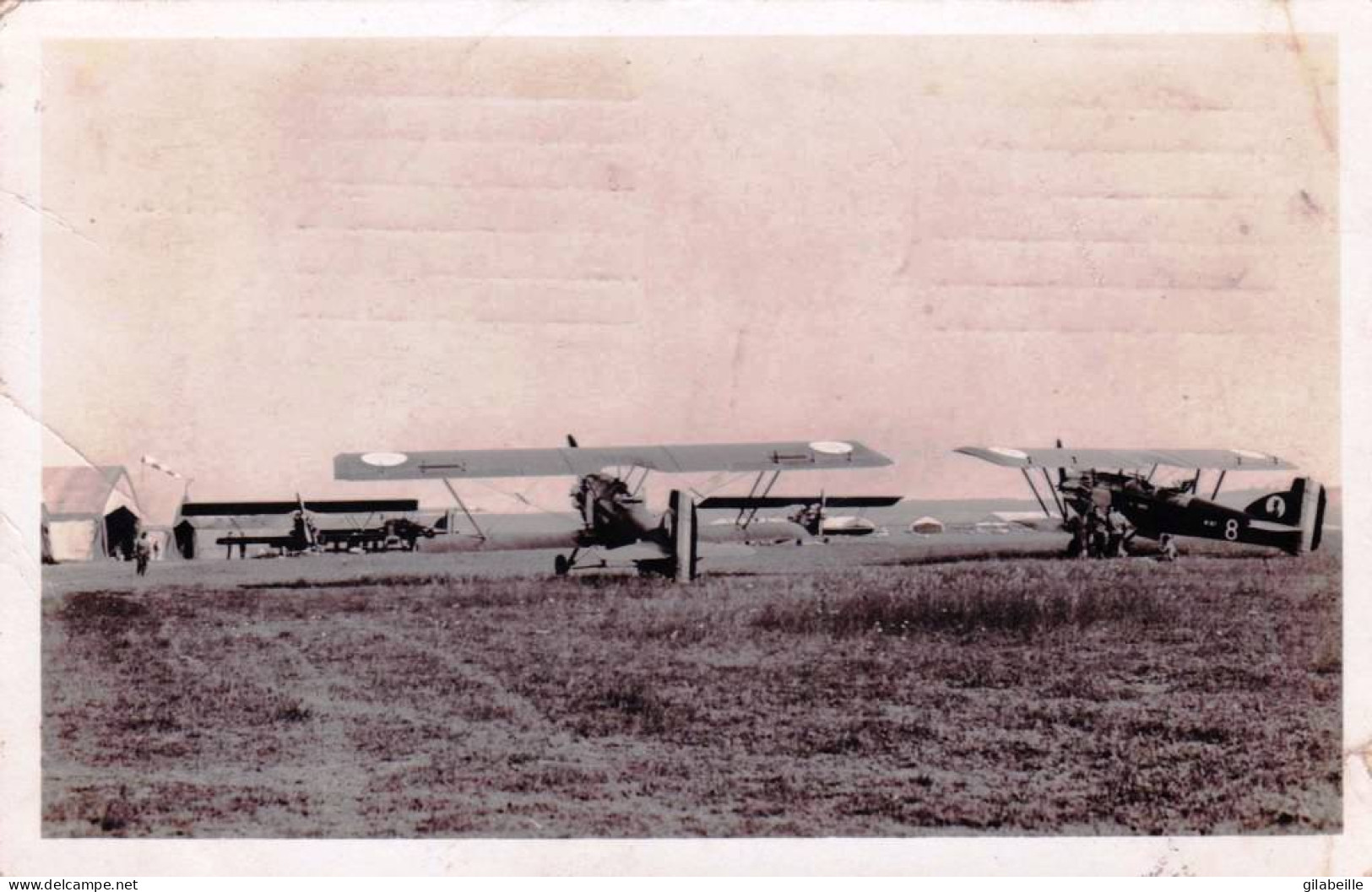 Militaria - Camp De Bouy ( 51 ) - Vue Generale Des Hangars - Aviation Militaire - Autres & Non Classés