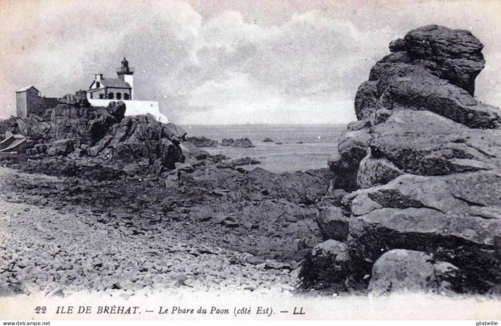 22 - Cotes D Armor -  ILE  De BREHAT - Le Phare Du Paon - Ile De Bréhat