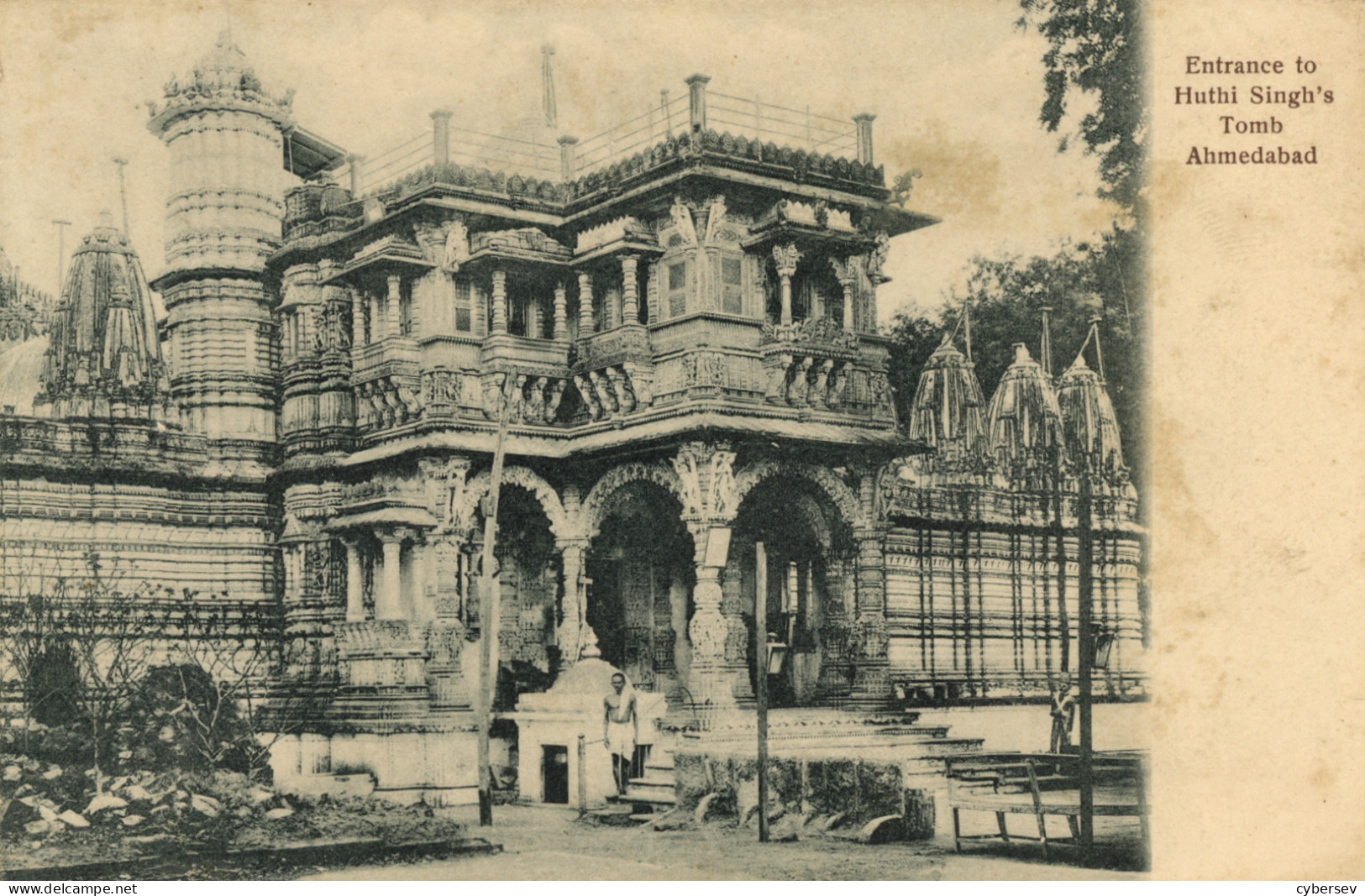 Entrance To Huthi Singh's Tomb Ahmedabad - India