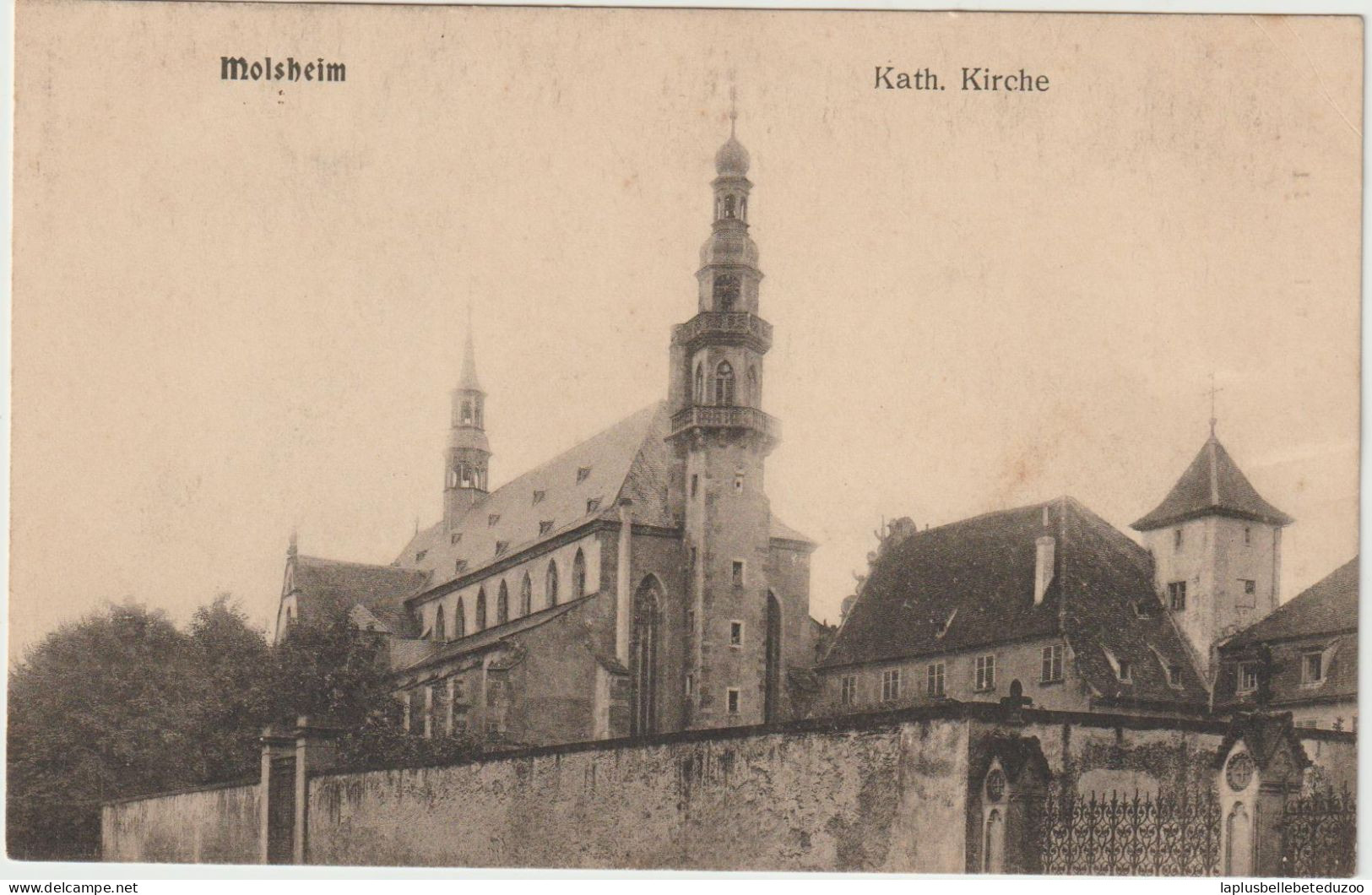 CPA - 67 - MOLSHEIM - Kath. Kirche - Vers 1910 - Molsheim