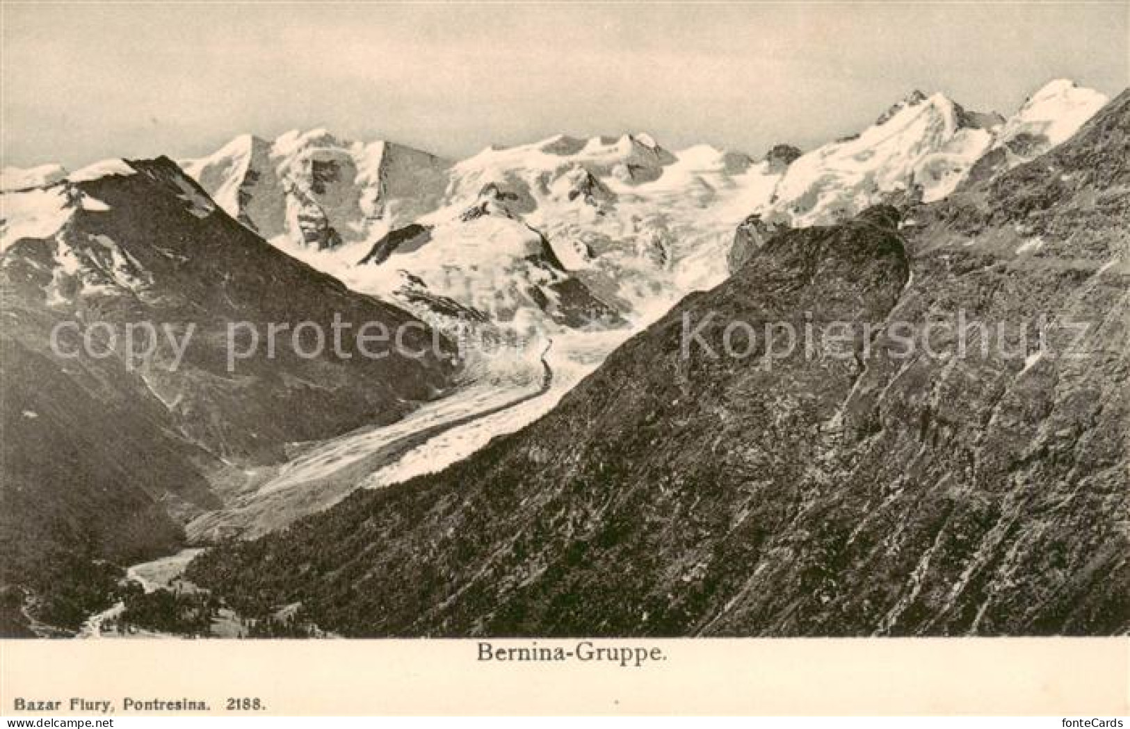 13828314 Berninagruppe GR Panorama  - Autres & Non Classés