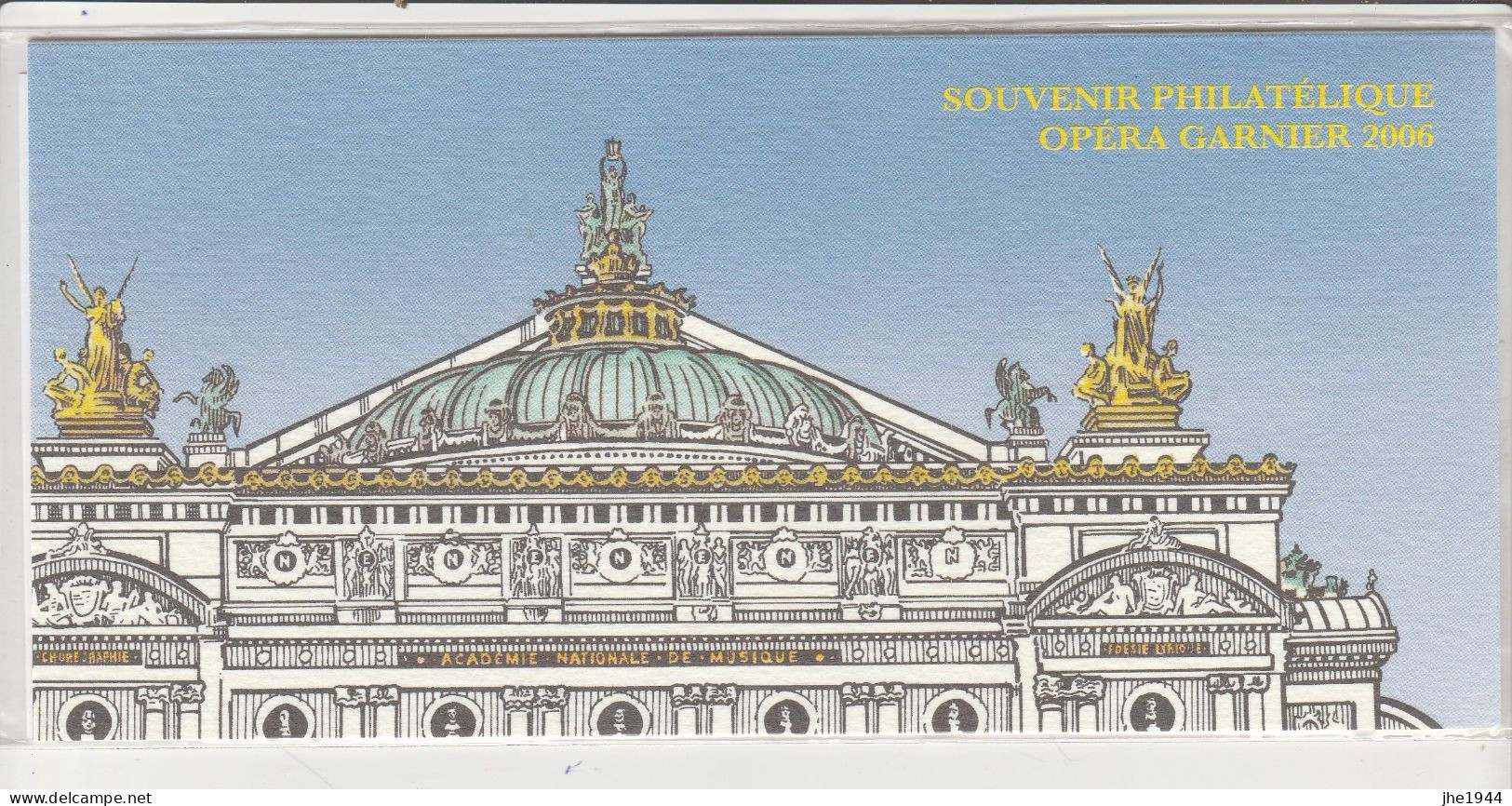 France Bloc Souvenir N° 24 ** Opera Garnier 2006 - Foglietti Commemorativi