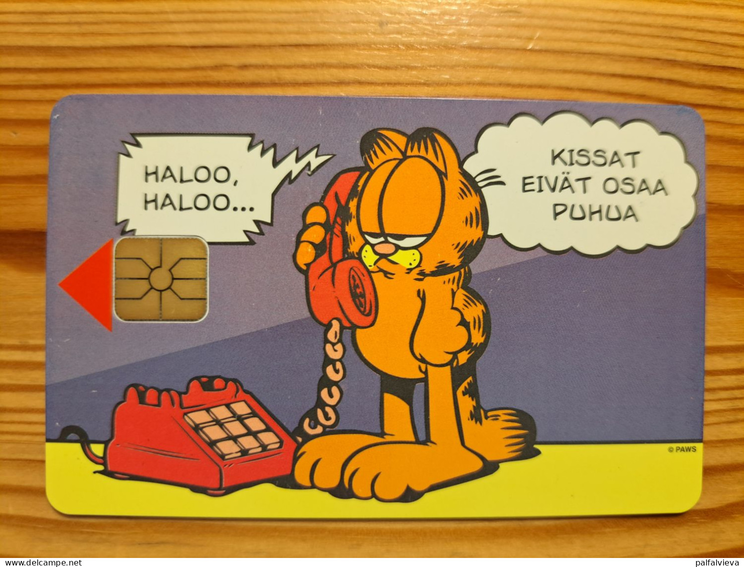 Phonecard Finland, HPY - Garfield - Finland