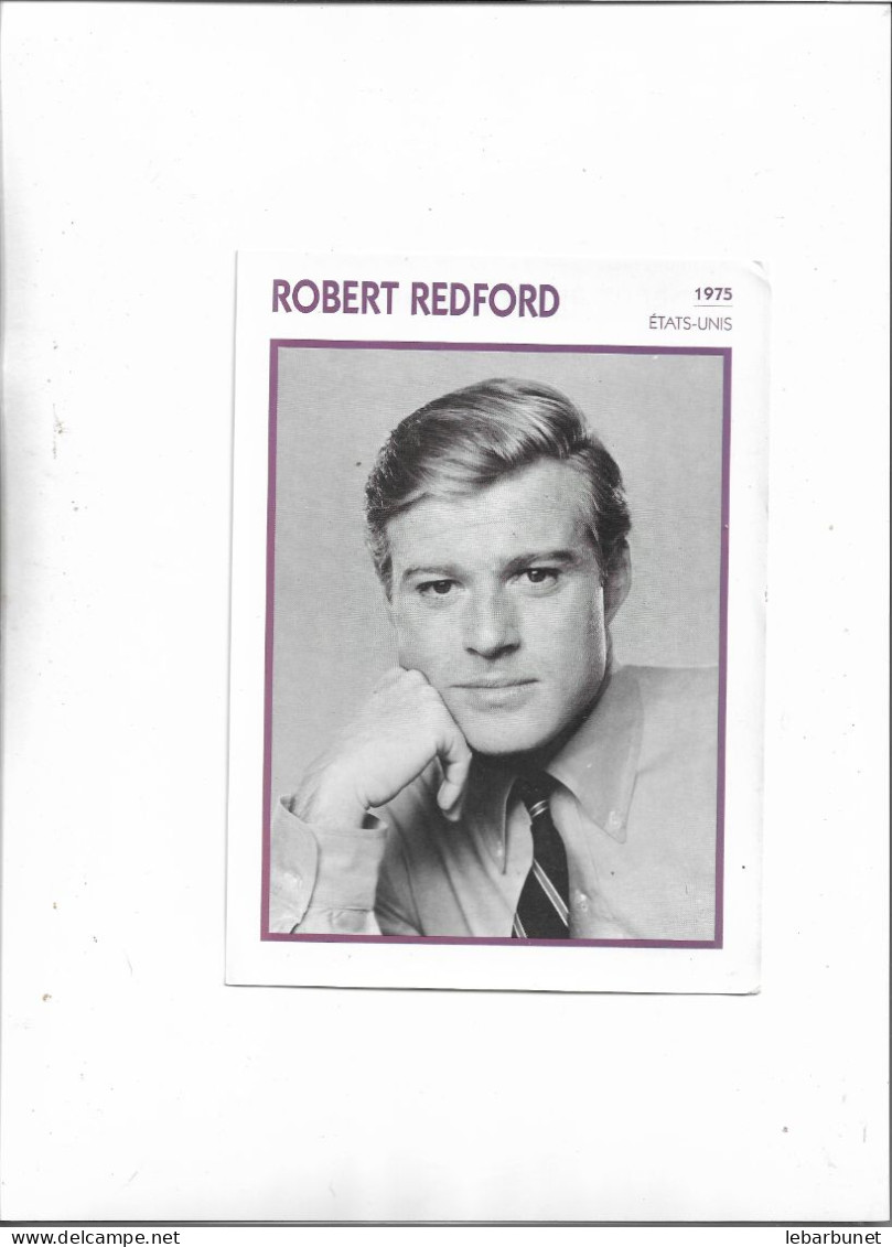 Portrait De Star De Cinéma Robert Redford - Zonder Classificatie