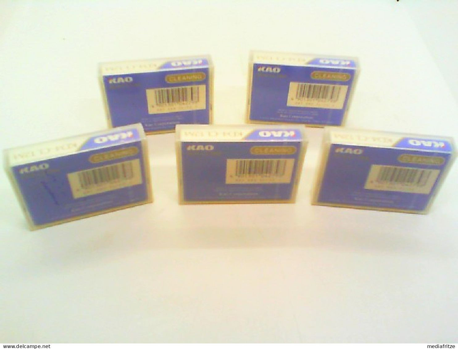5 Stück - KAO KD4CL Cleaning Tape 4mm DDS & DDS2 Originalverpackt - Autres & Non Classés