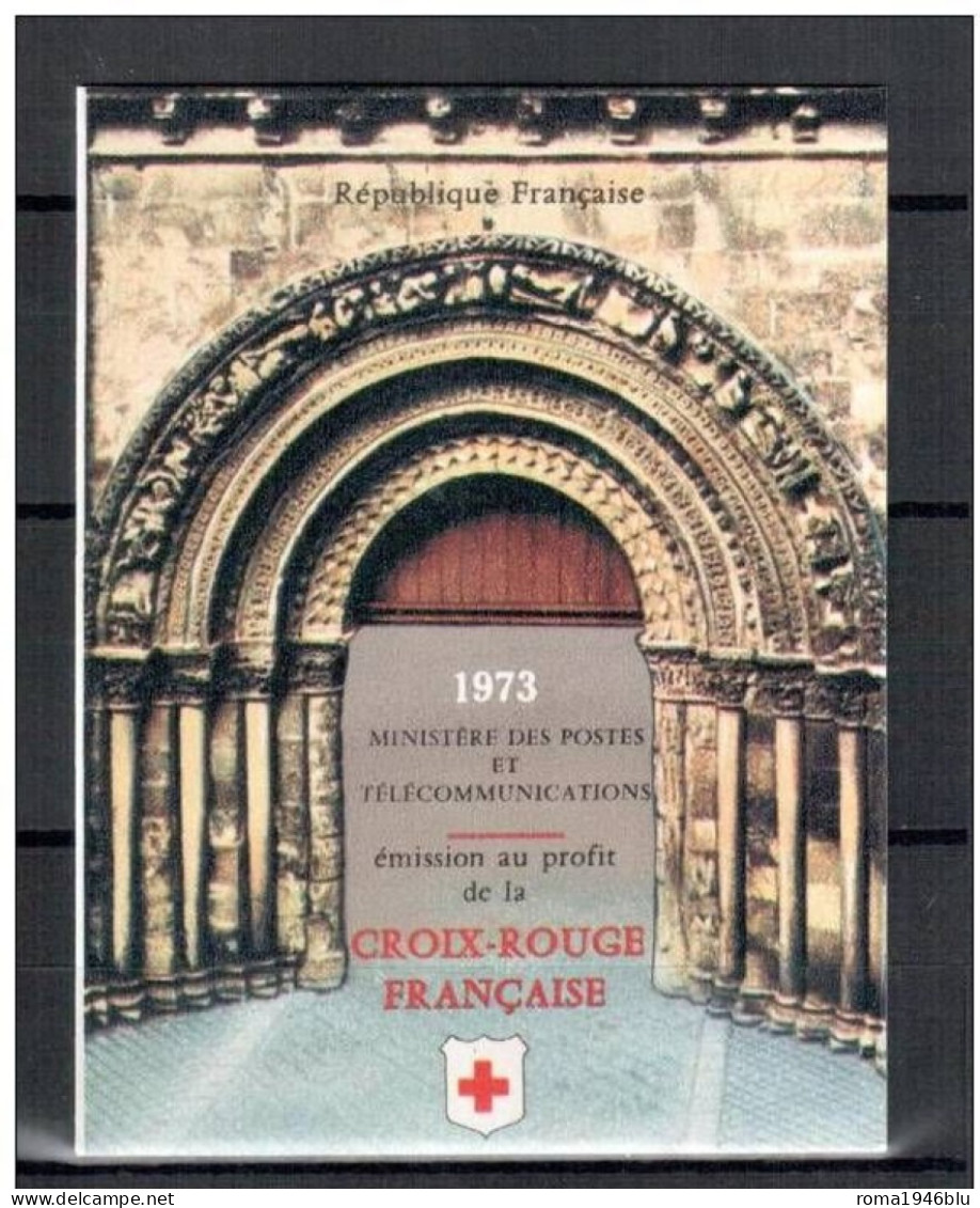 FRANCIA 1973 LIBRETTO PRO CROCE ROSSA ** MNH - Croce Rossa