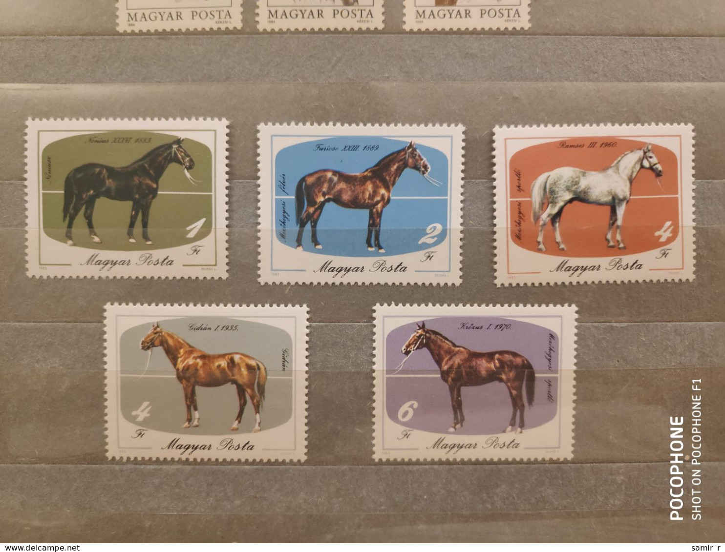 1985	Hungary	Horses (F91) - Nuevos