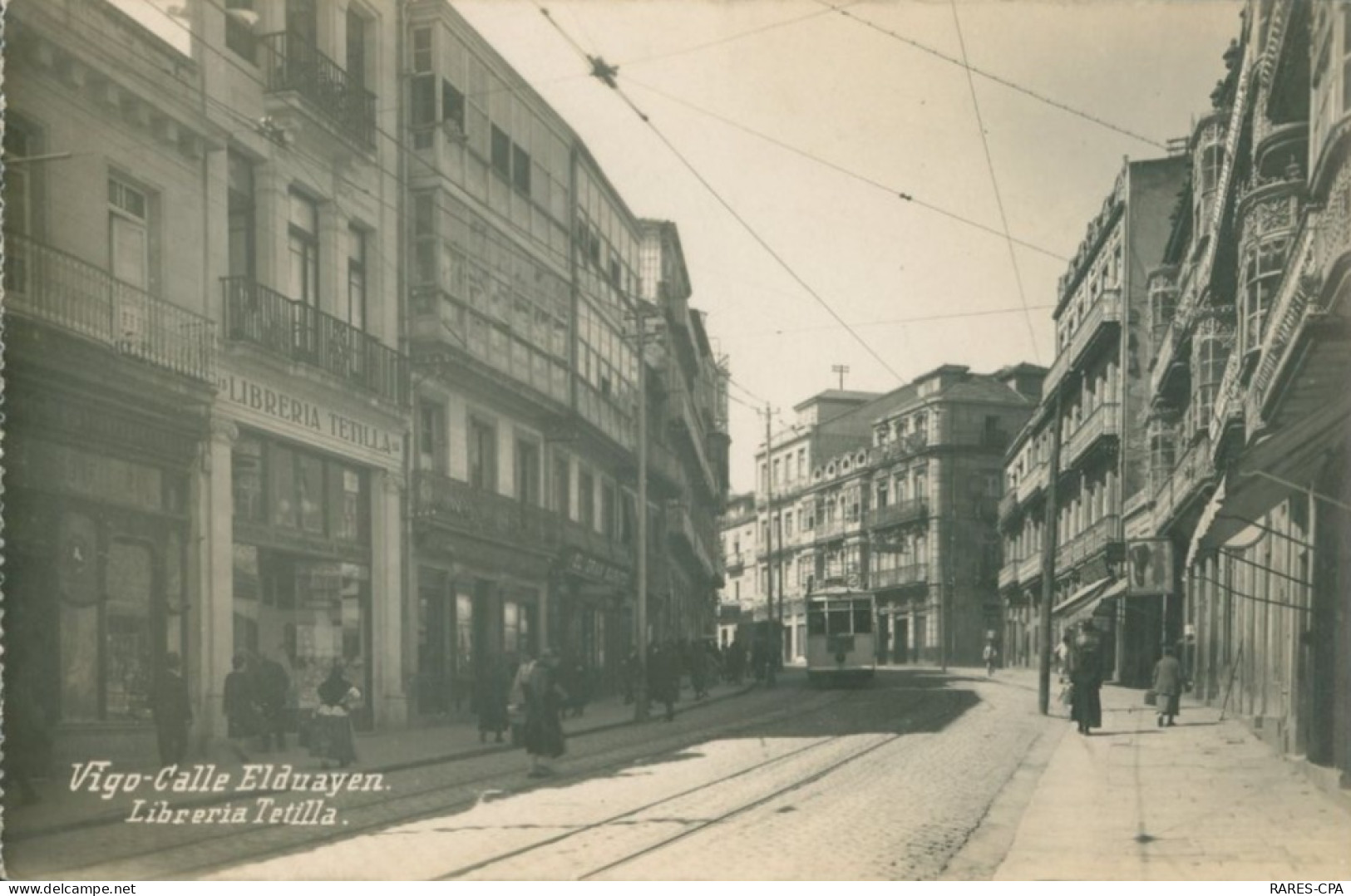 VIGO CALLE Elduayen - Libreria Tetilla  - CPSM - TTB - Pontevedra