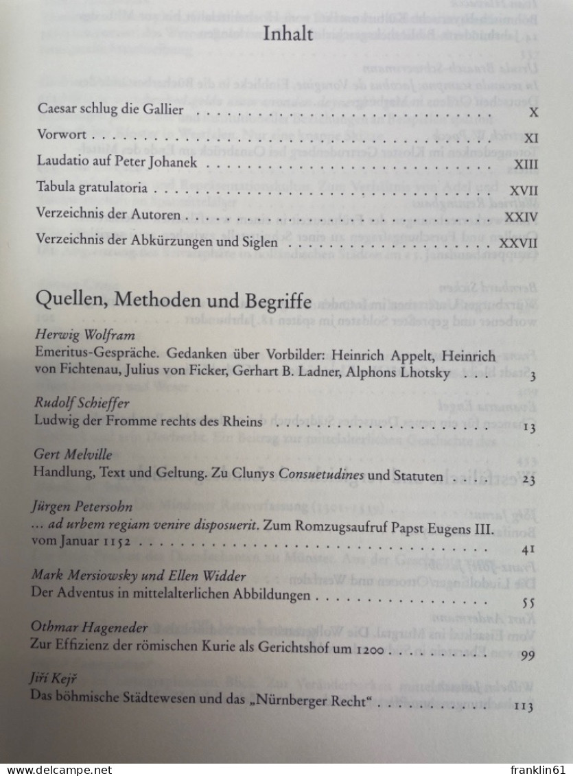 Der Weite Blick Des Historikers : Einsichten In Kultur-, Landes- Und Stadtgeschichte ; Peter Johanek Zum 65. G - 4. Neuzeit (1789-1914)