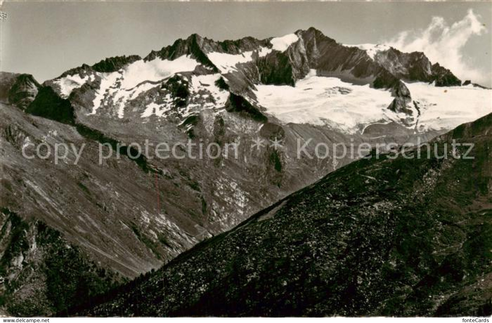 13827060 Saas-Fee VS Portjengrat Vom Plattji Gesehen  - Sonstige & Ohne Zuordnung