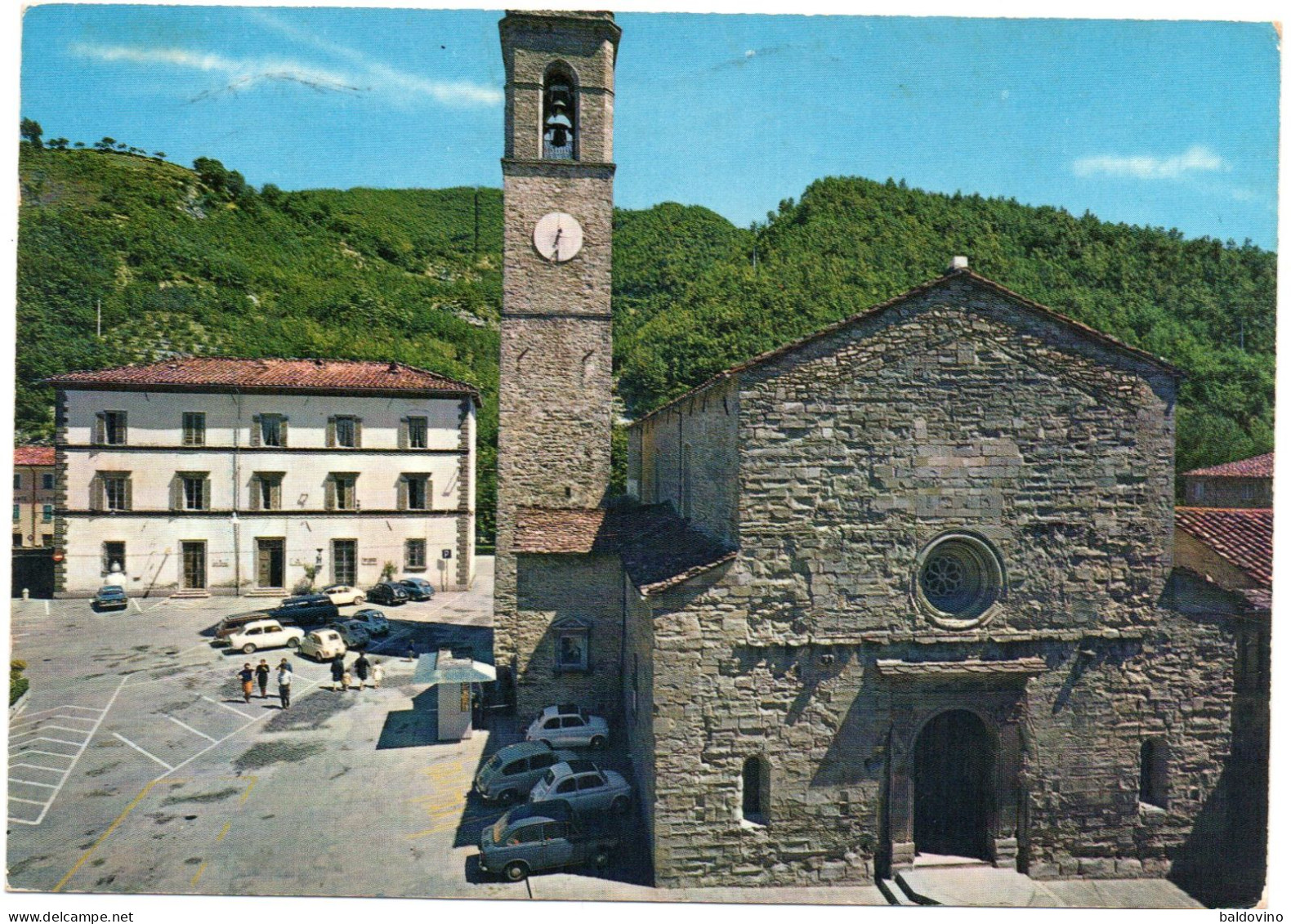 Bagno Di Romagna Piazza Ricasoli E Basilica Di S. Maria Assunta - Cesena