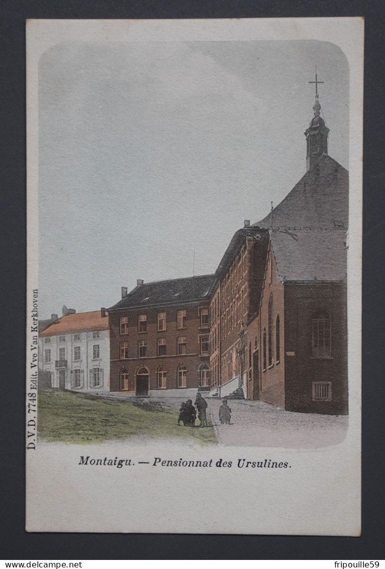 Montaigu - Pensionnat Des Ursulines - Ed. D.V.D. 7748 - Vve Van Kerkhoven - 1900! - Leuven