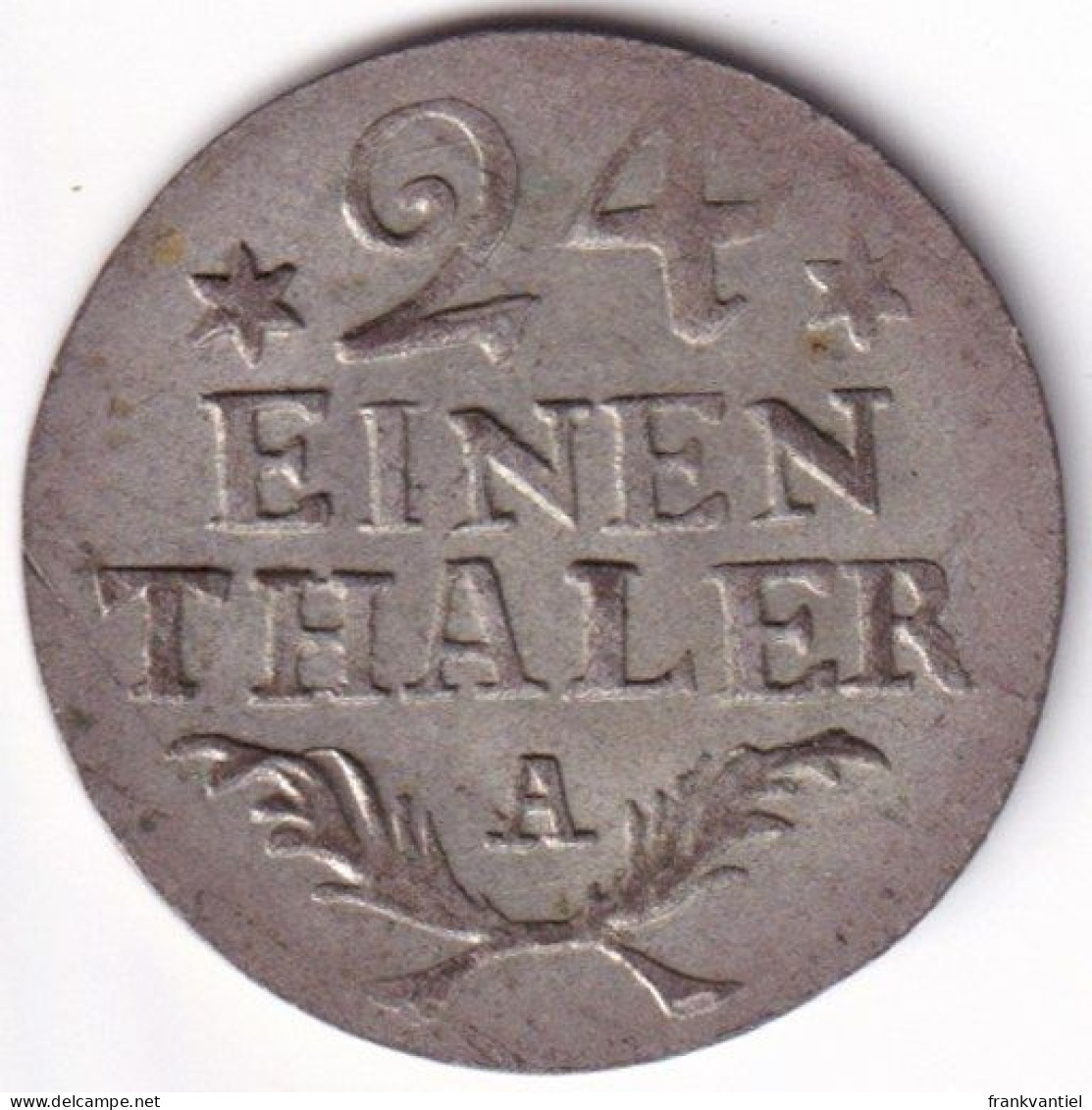 Preussen / Prussia KM-296 1/24 Thaler 1783 - Small Coins & Other Subdivisions