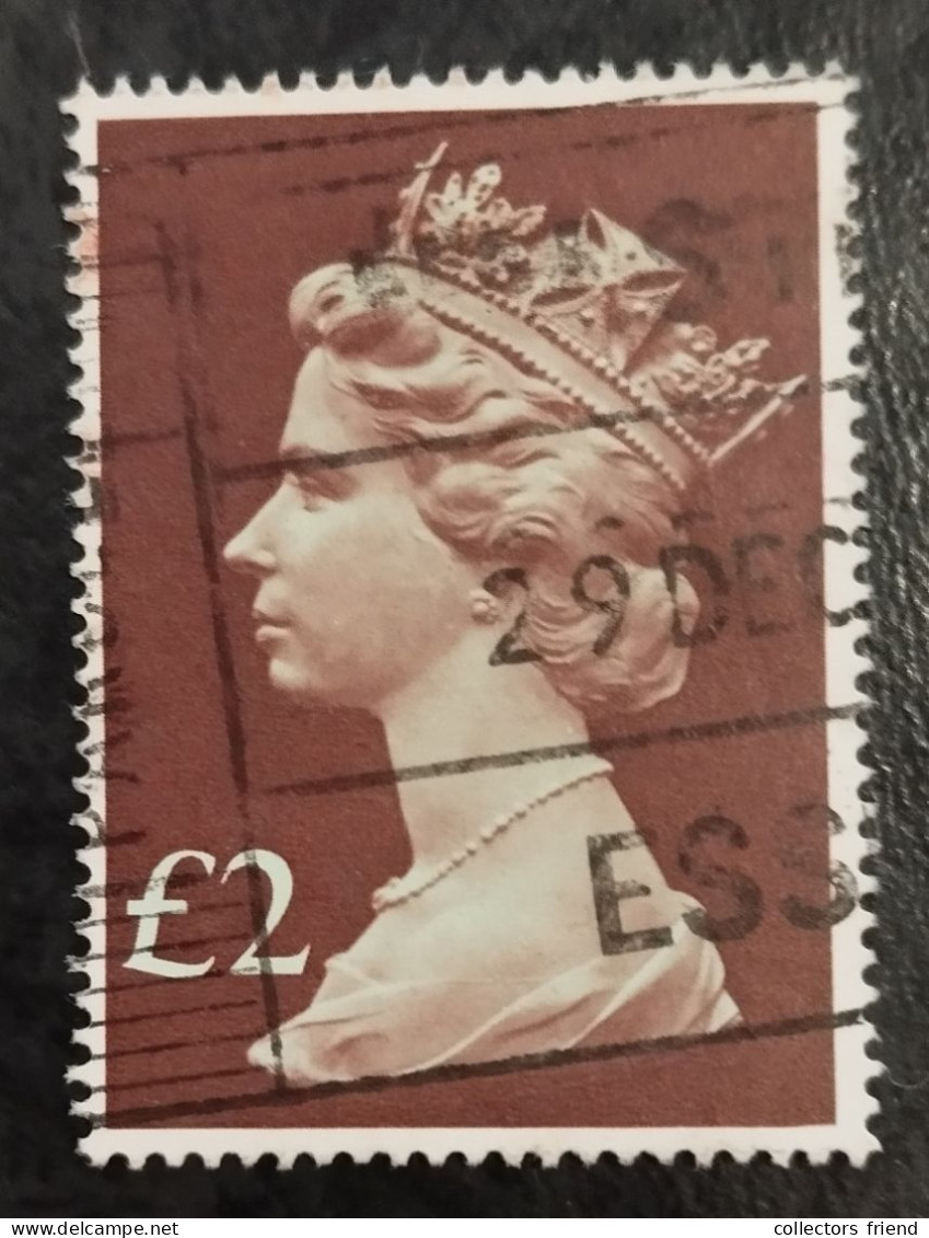 Grande Bretagne - Great Britain - Großbritannien - 1977 - Machin £2 - Used - Série 'Machin'