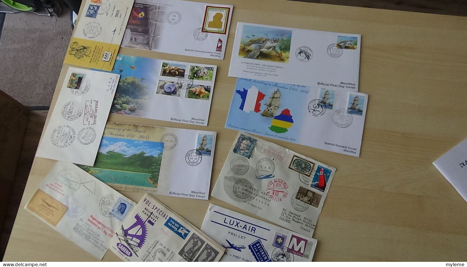 BC001 Carton  10 Kg D'enveloppes Et Courriers De Divers Pays Dont Liaisons, Cosmos(toutes Les Photos Ne Sont Pas Prises) - Lots & Kiloware (mixtures) - Min. 1000 Stamps