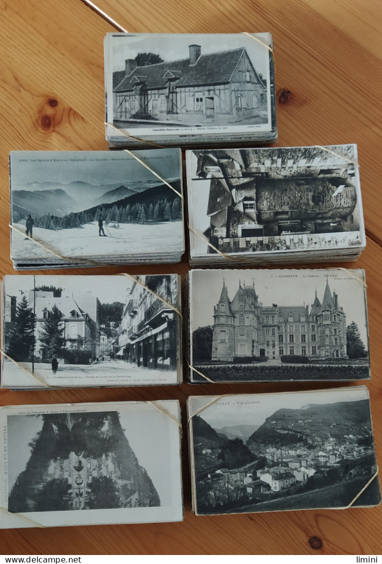 Vends Lots De 100 Cartes Postales Anciennes - 100 - 499 Cartoline