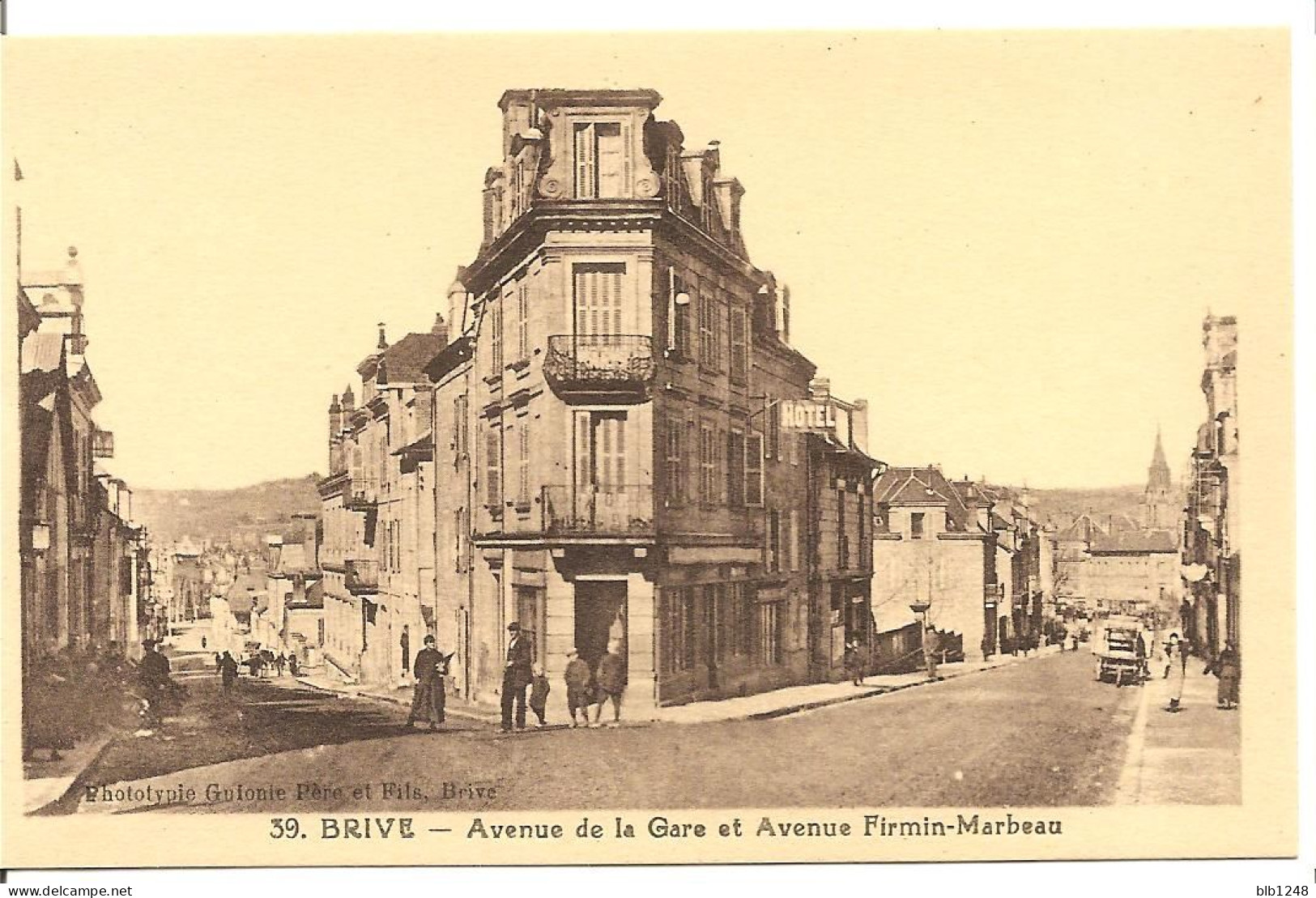 [19] Corrèze > Brive Avenue De La  Gare Et Avenue Firmin Marbeau - Brive La Gaillarde