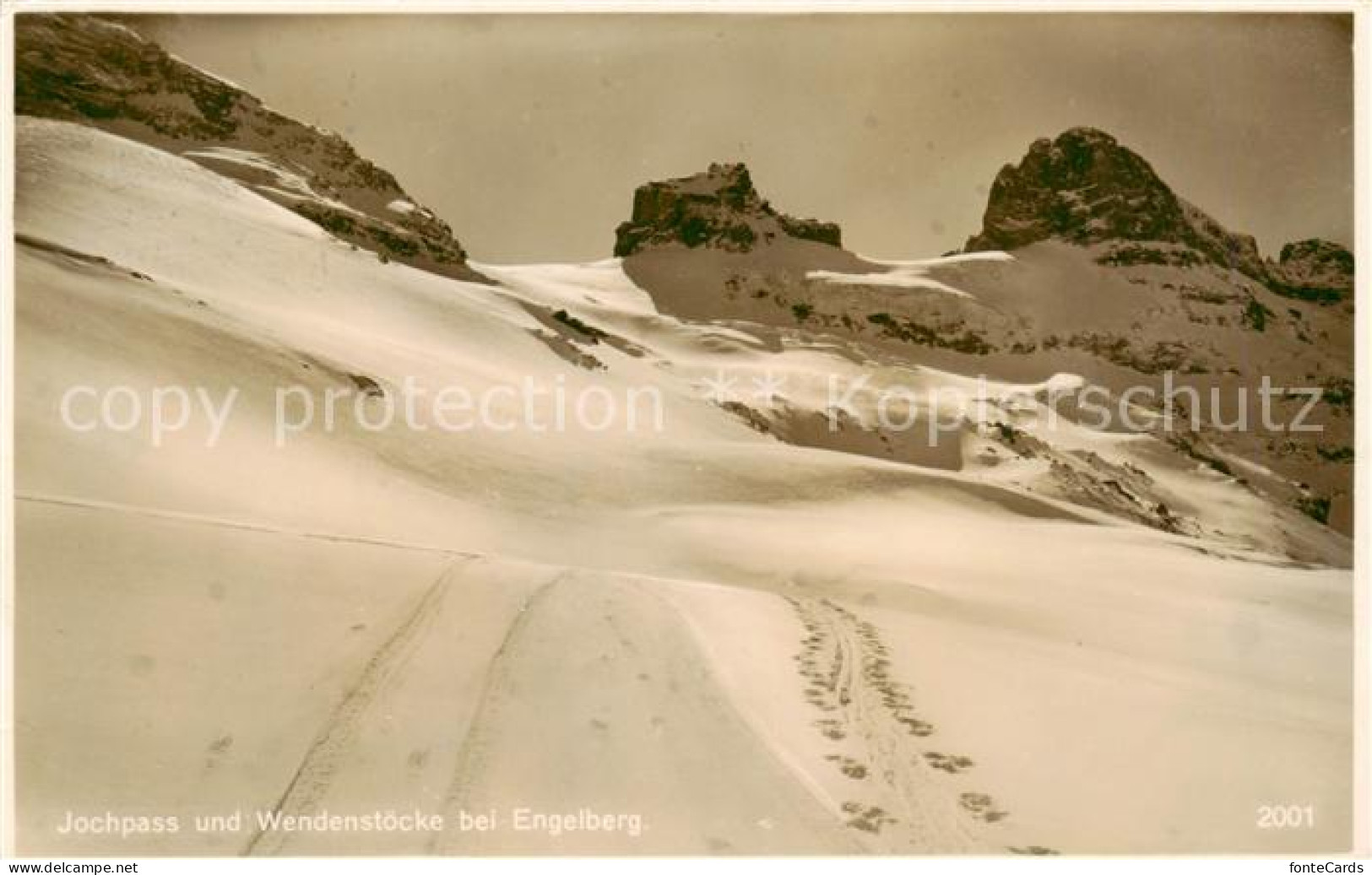 13823903 Jochpass 2207m NW Und Wendenstoecke Bei Engelberg  - Andere & Zonder Classificatie