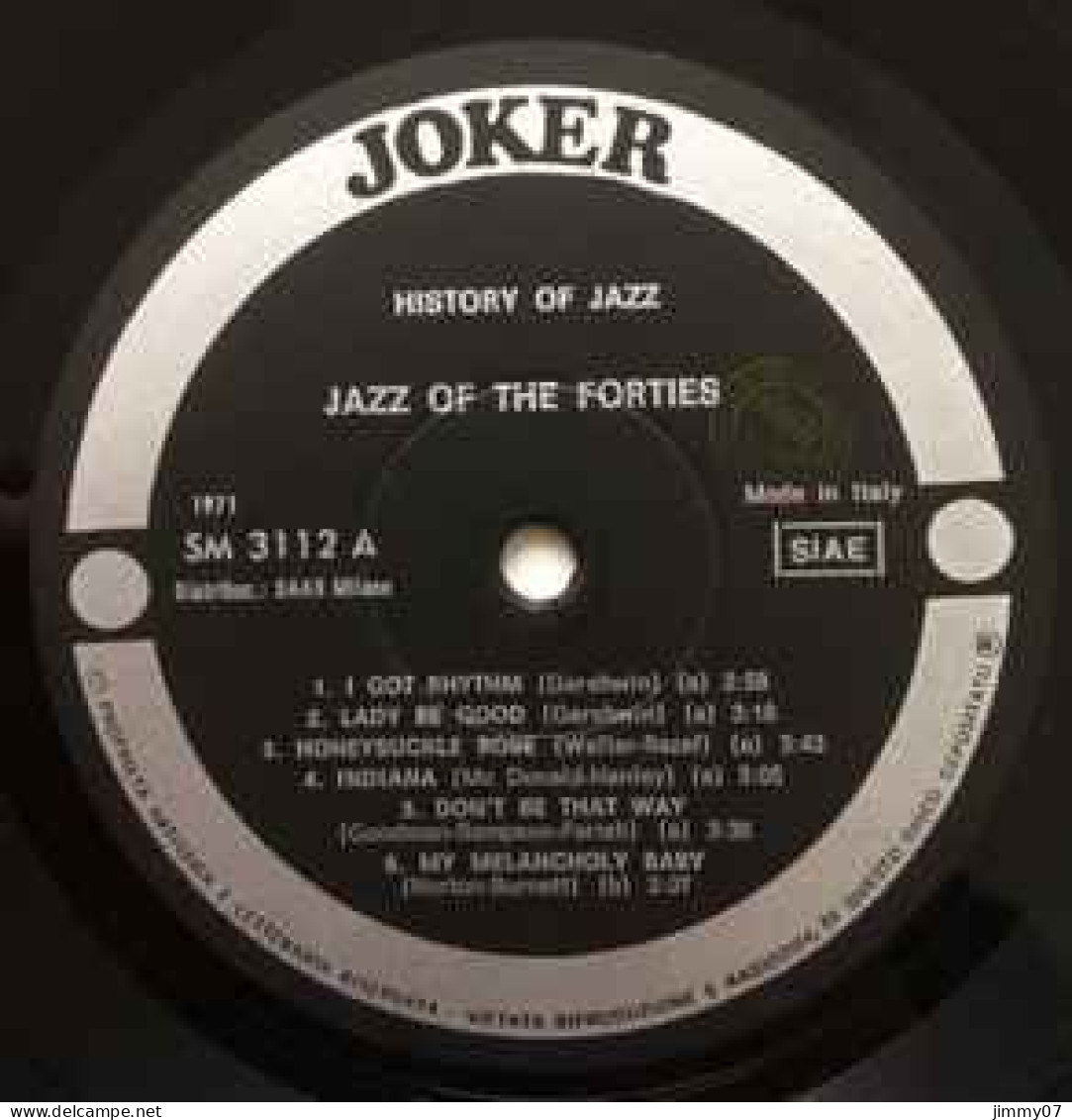 Various - Il Jazz Degli Anni '40 (LP, Comp) - Jazz