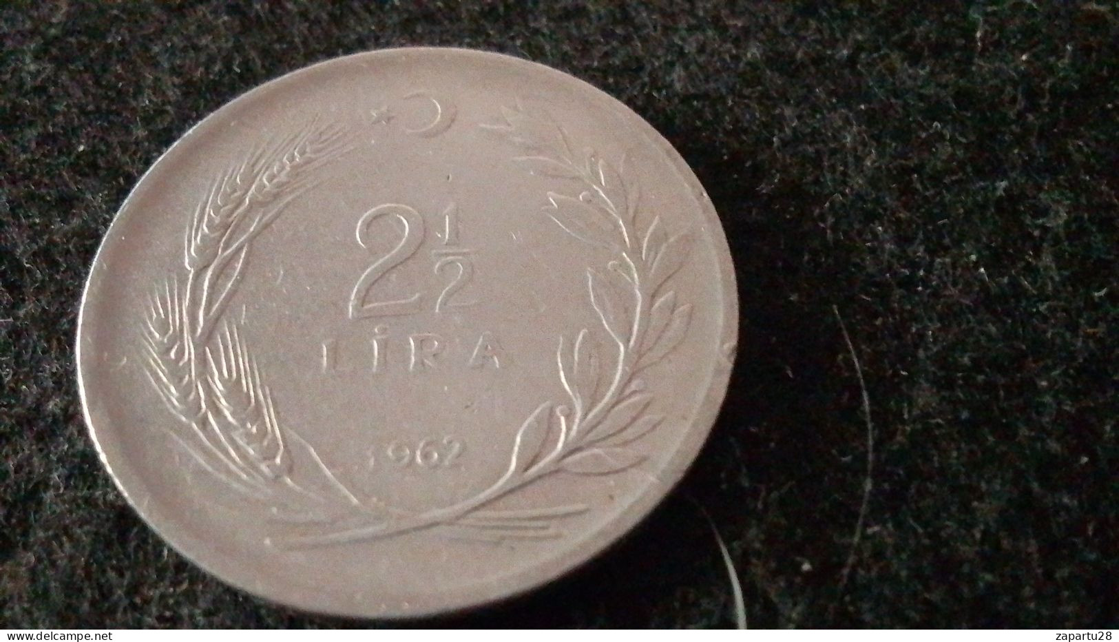 TÜRKİYE - 1962        2.50    LİRA - Turchia