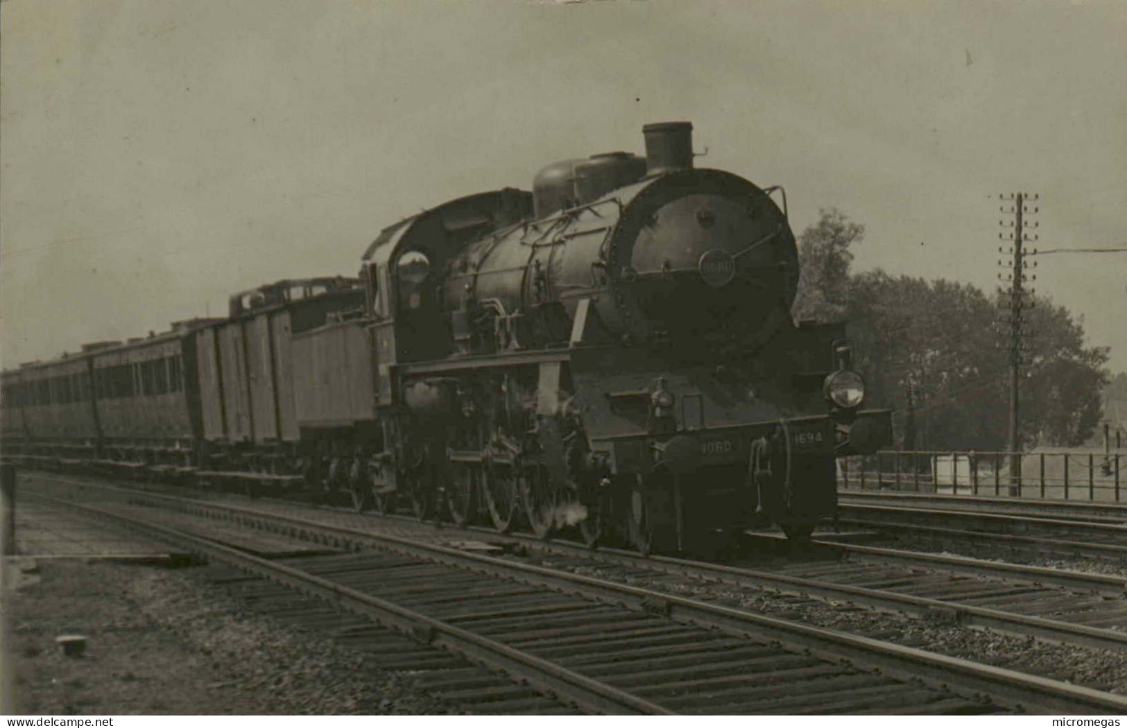 Locomotive, Prise De Guerre, Armistice 14-18, Devenue 230 E 1 à 10 - Photo L. Hermann - Trains