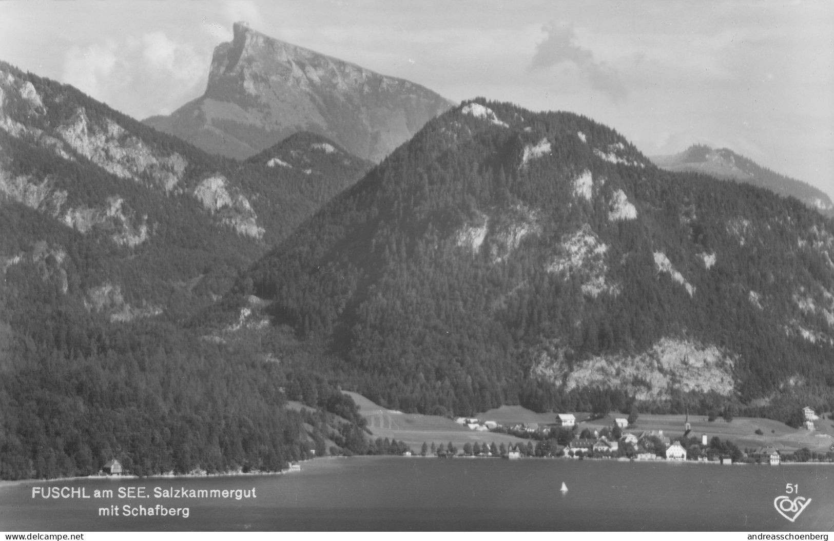 Fuschl Am See Mit Schafberg - St. Gilgen