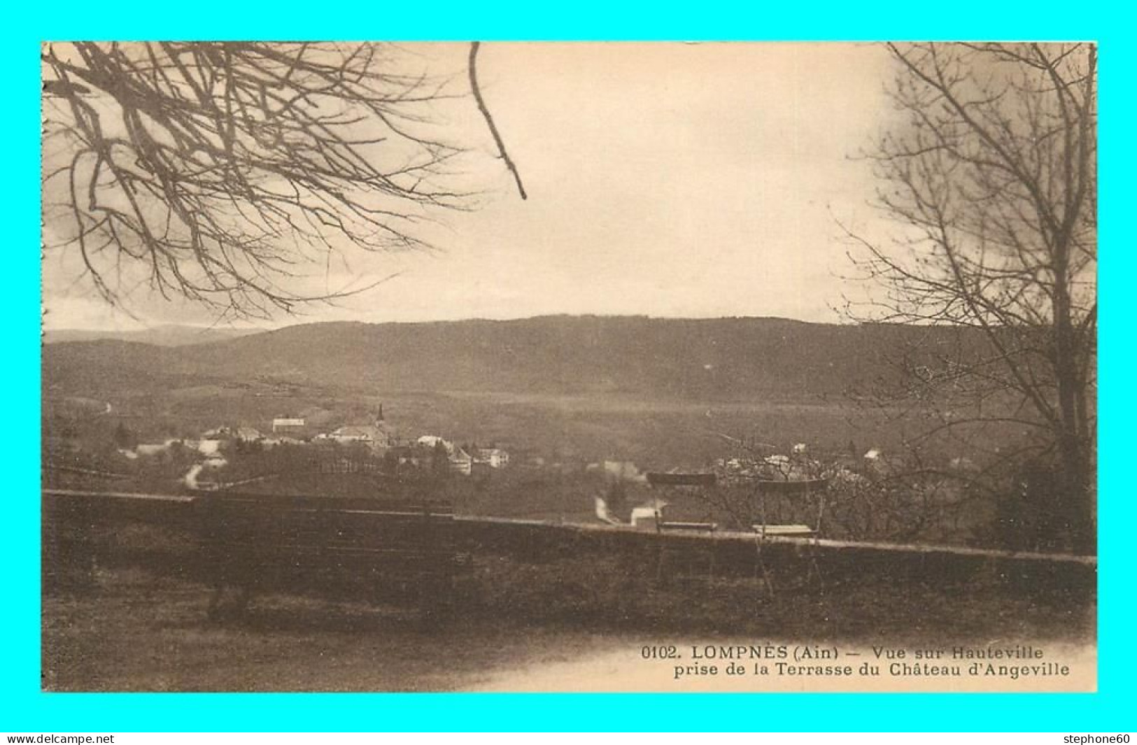 A803 / 205 01 - LOMPNES Vue Sur Hauteville Prise Du Chateau - Hauteville-Lompnes