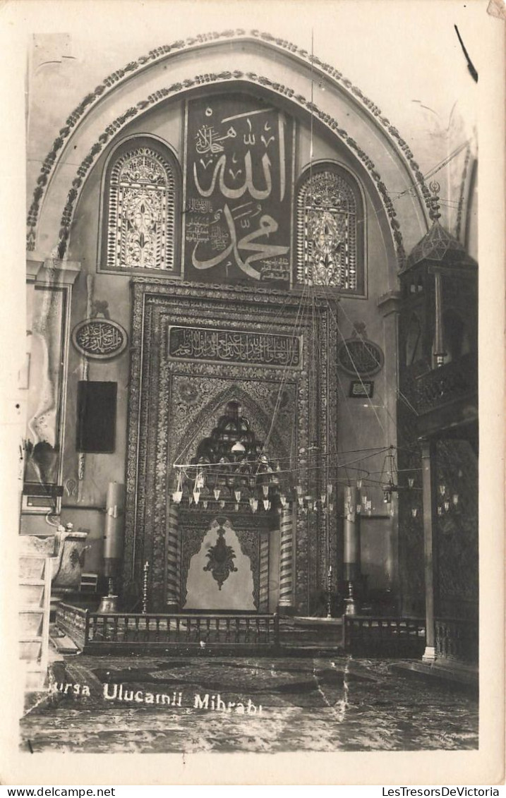 TURQUIE - Bursa - Ulucamii Mihrabi - Carte Postale Ancienne - Turquie