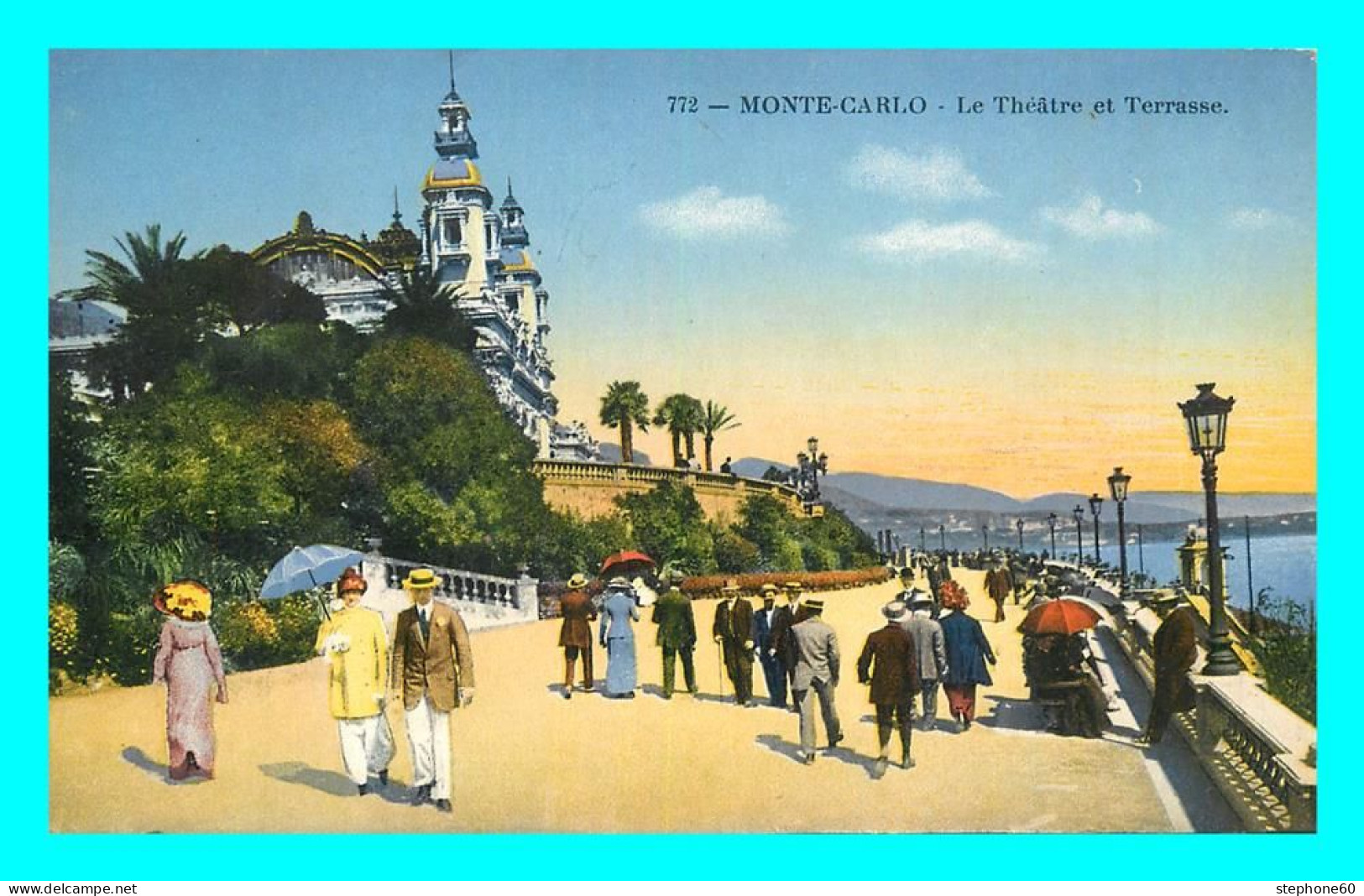 A807 / 379 MONTE CARLO Théatre Et Terrasse - Monte-Carlo