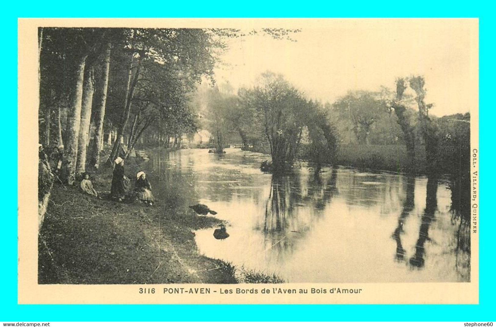 A807 / 301 29 - PONT AVEN Bords De L'Aven Au Bois D'Amour - Pont Aven