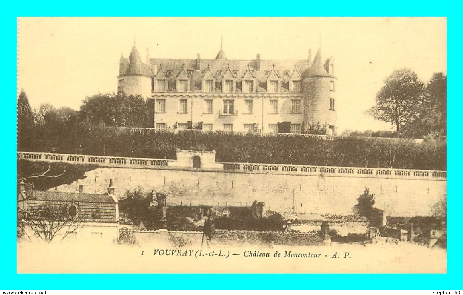 A805 / 069 37 - VOUVRAY Chateau De Moncontour - Vouvray