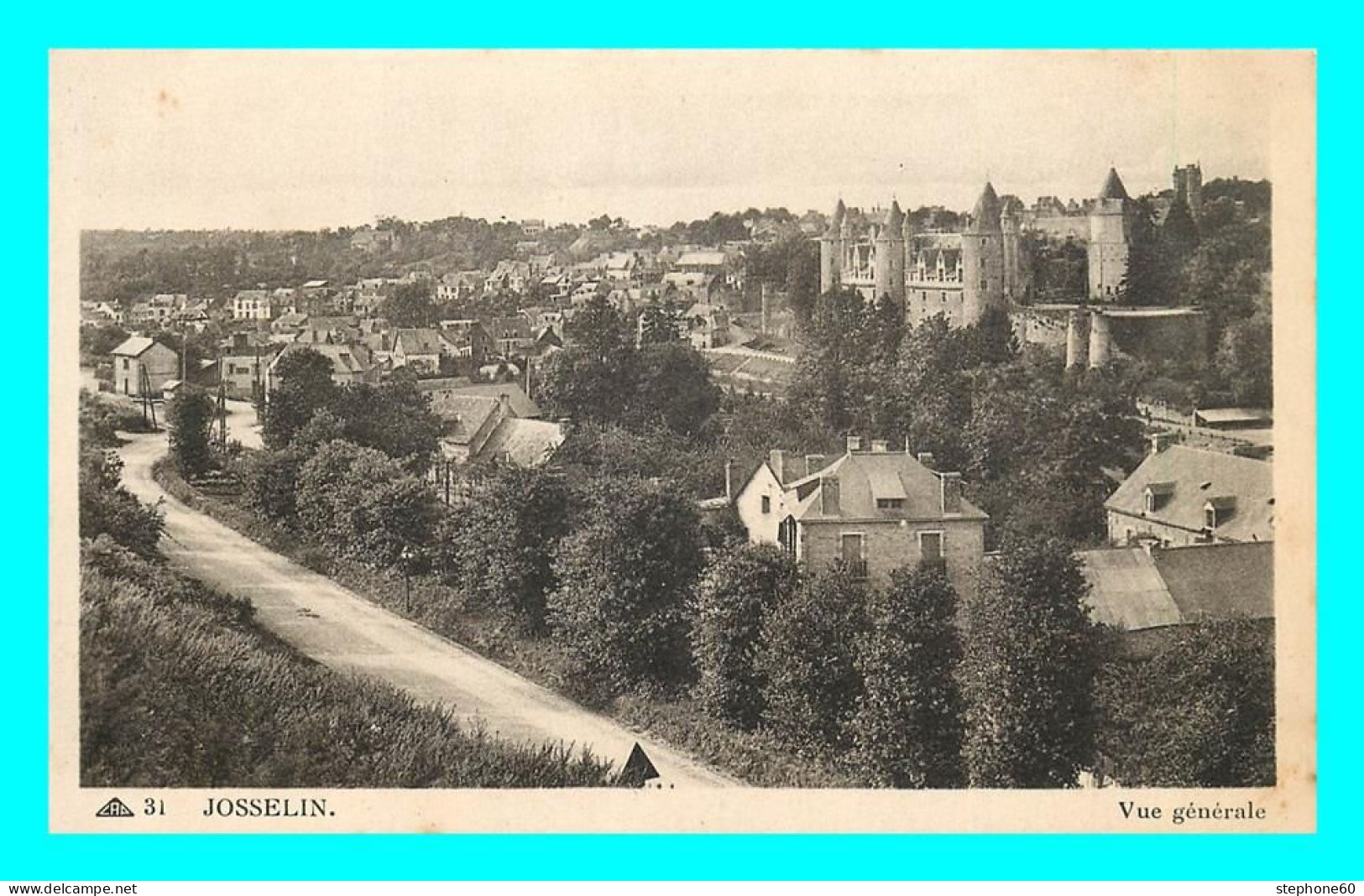 A805 / 079 56 - JOSSELIN Vue Générale - Josselin