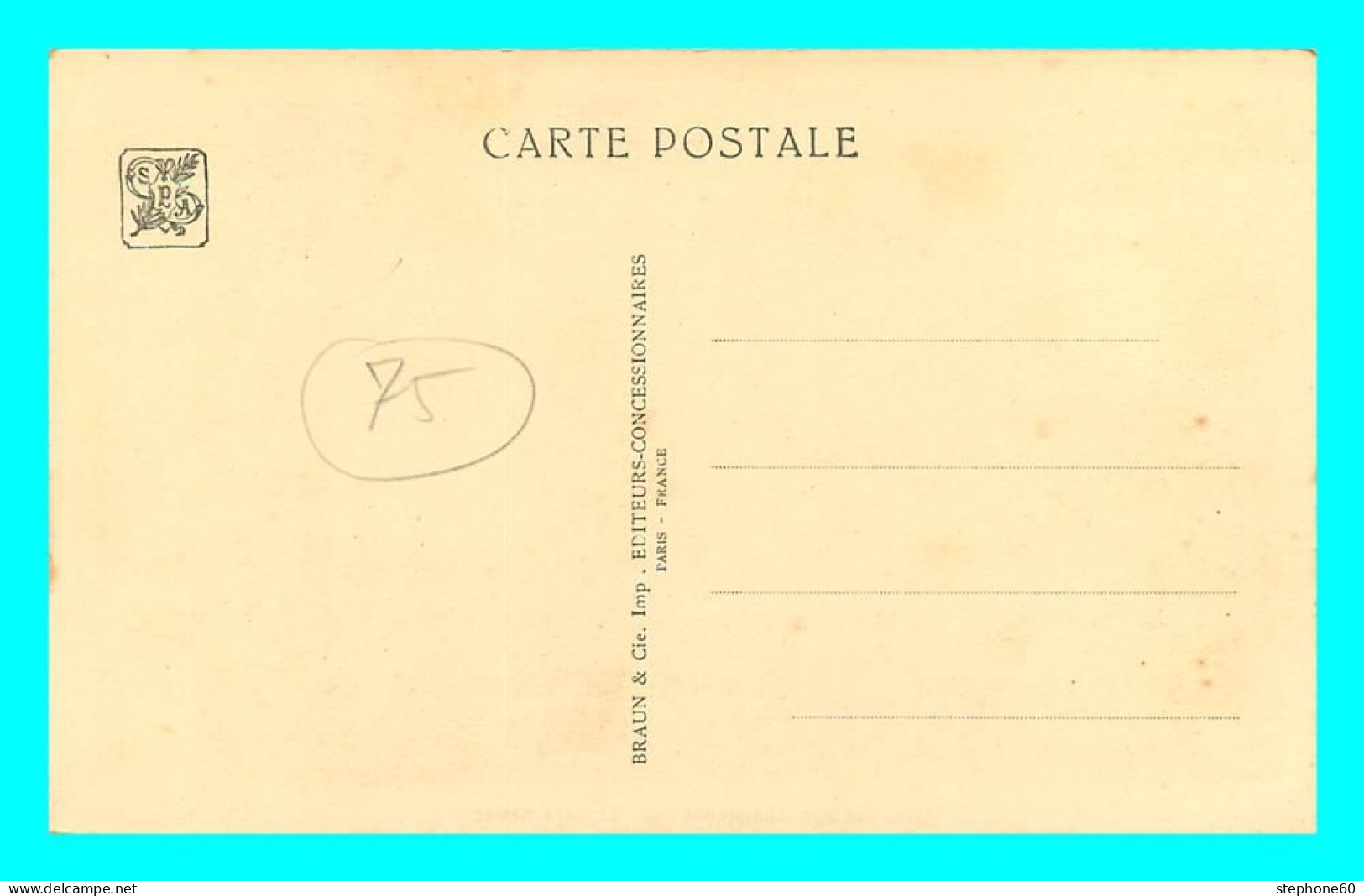 A805 / 005 75 - PARIS Exposition Coloniale 1931 Section Tunisienne Café - Tentoonstellingen