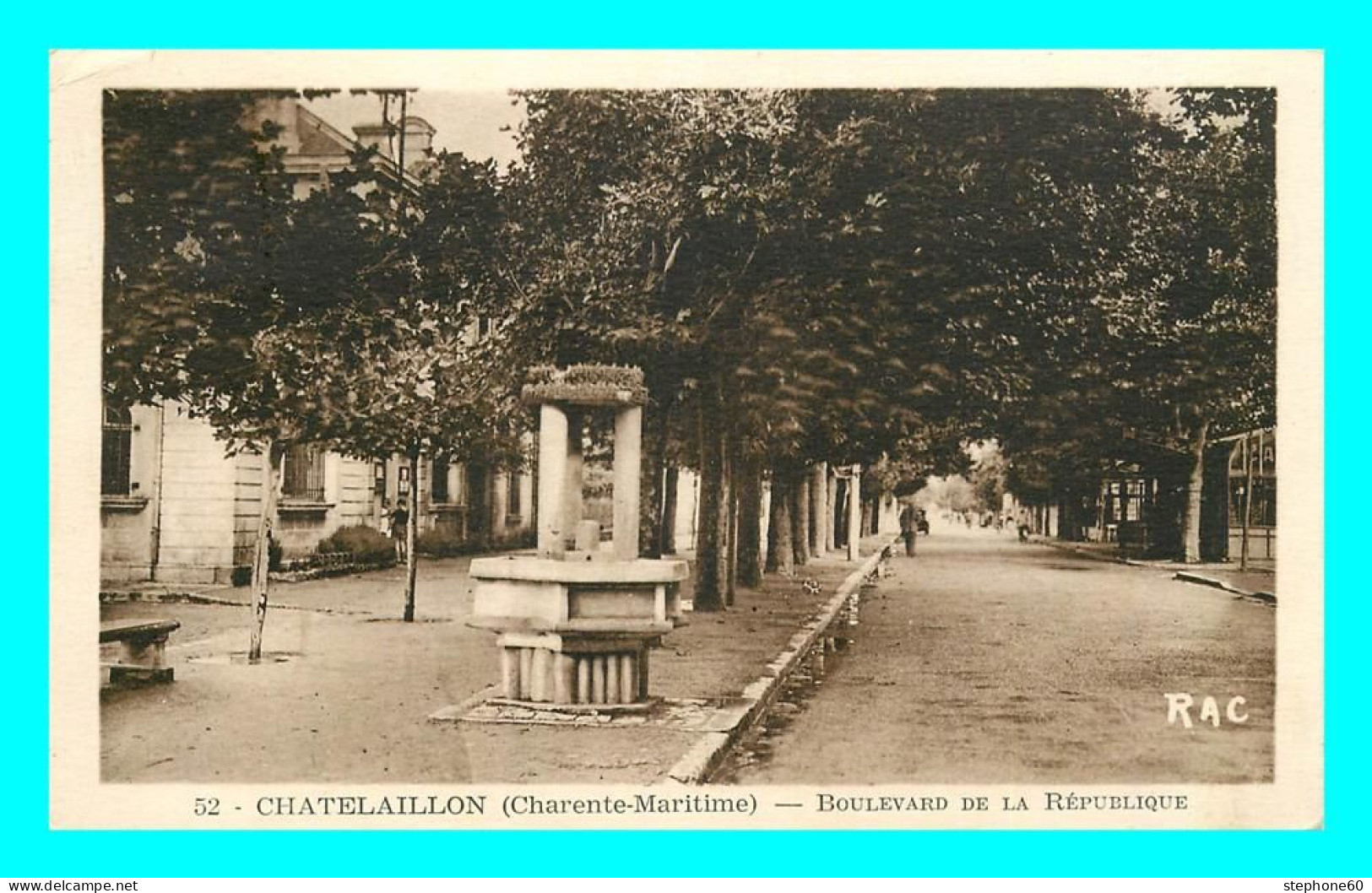 A805 / 133 17 - CHATELAILLON PLAGE Boulevard De La République - Châtelaillon-Plage