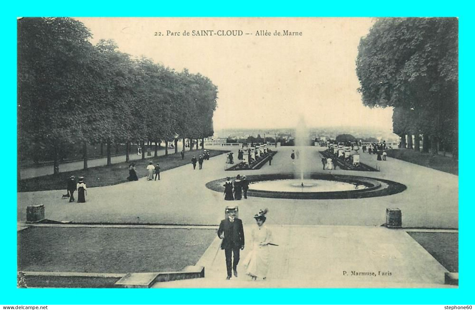 A805 / 153 92 - SAINT CLOUD Parc Allée De Marne - Saint Cloud