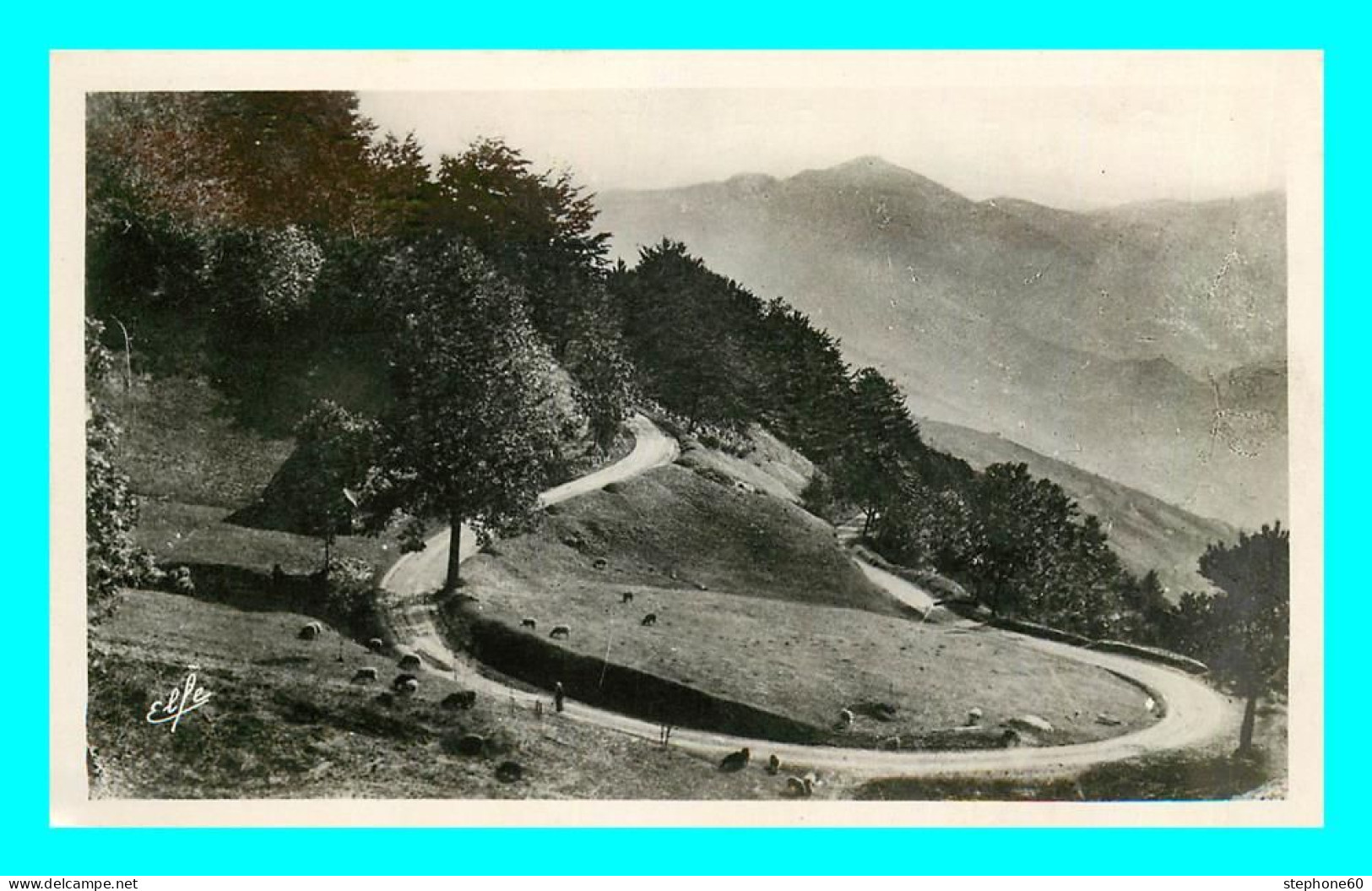 A805 / 197 65 - ARREAU Le Fer à Cheval De La Route Du Col D'Aspin - Otros & Sin Clasificación