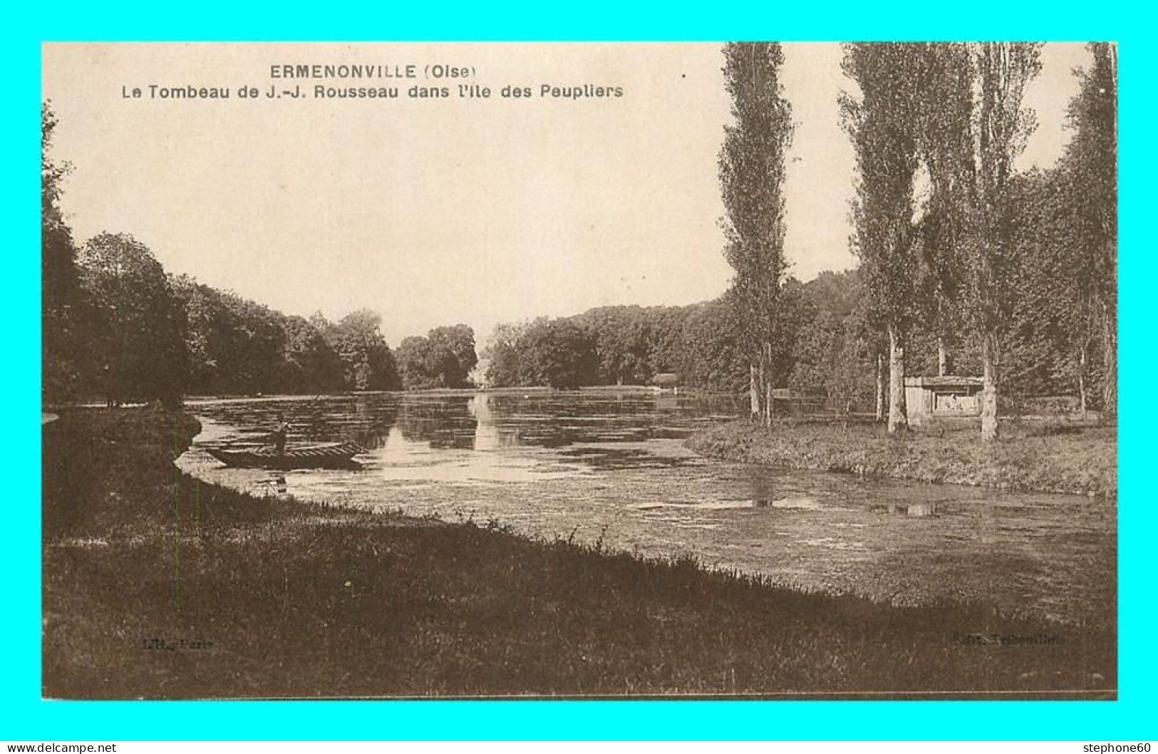 A806 / 559 60 - ERMENONVILLE Tombeau De J. J. Rousseau Dans L'Ile Des Peupliers - Ermenonville