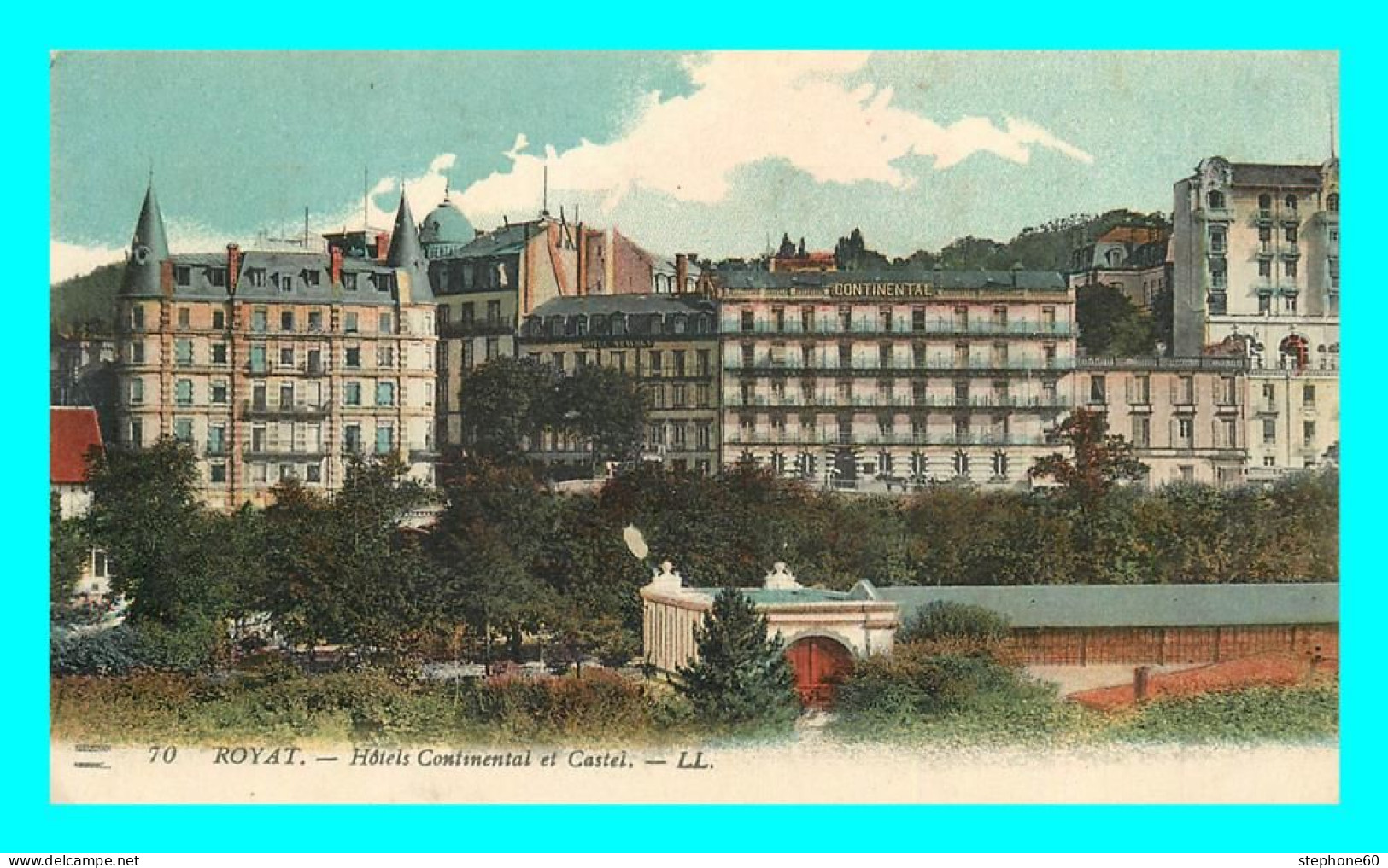 A804 / 135 63 - ROYAT Hotels Continental Et Castel - Royat