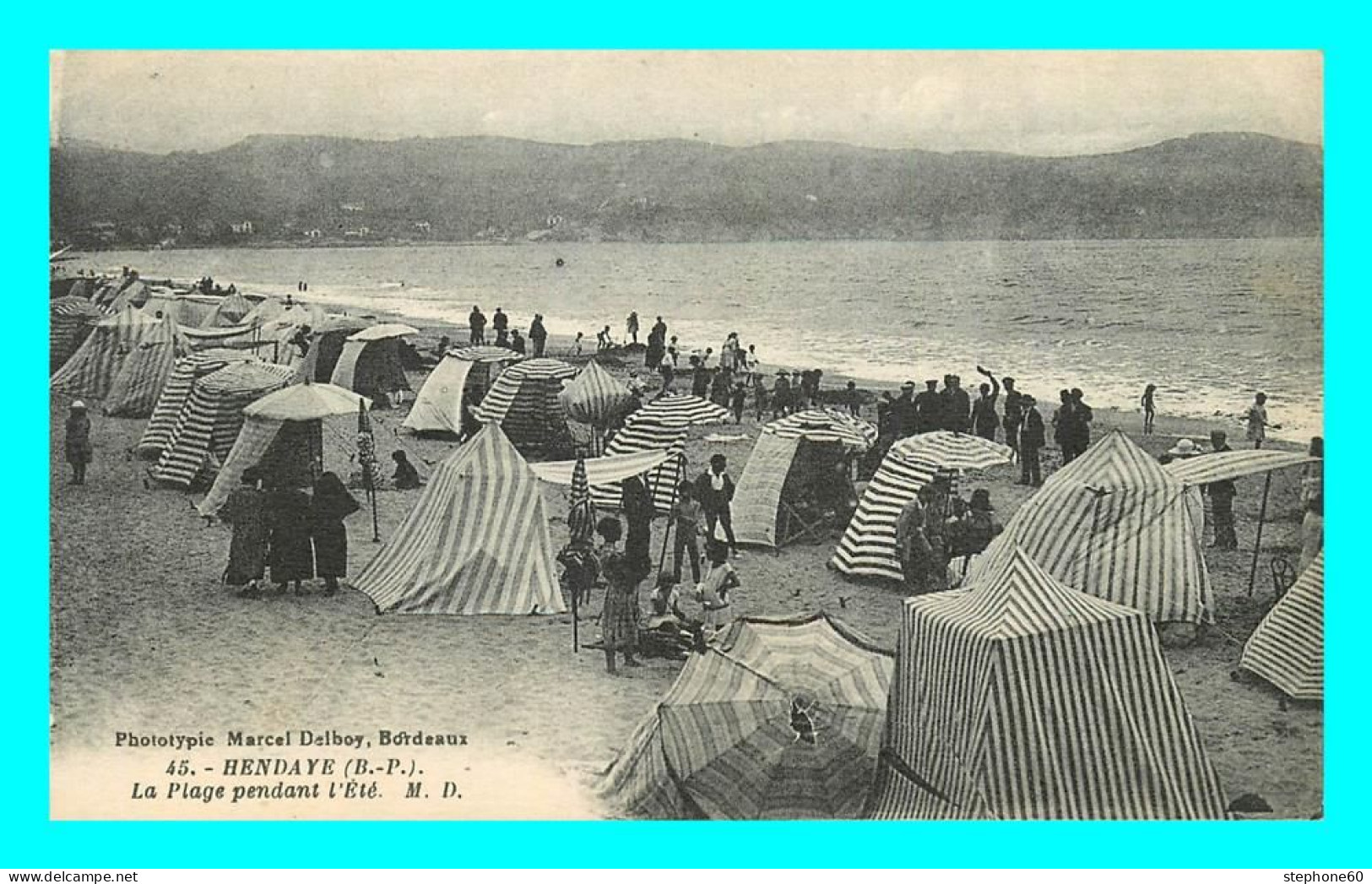 A804 / 161 64 - HENDAYE Plage Pendant L'été - Hendaye