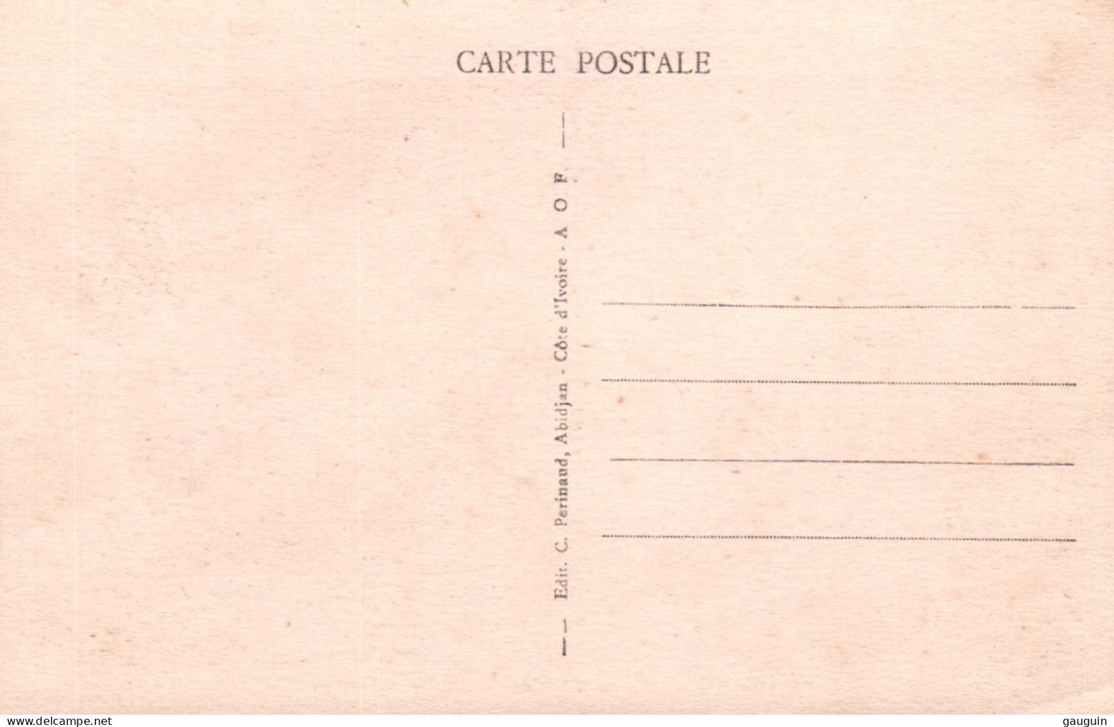 CPA - ABIDJAN - Le Pont Flottant - Edition C.Perinaud - Costa De Marfil