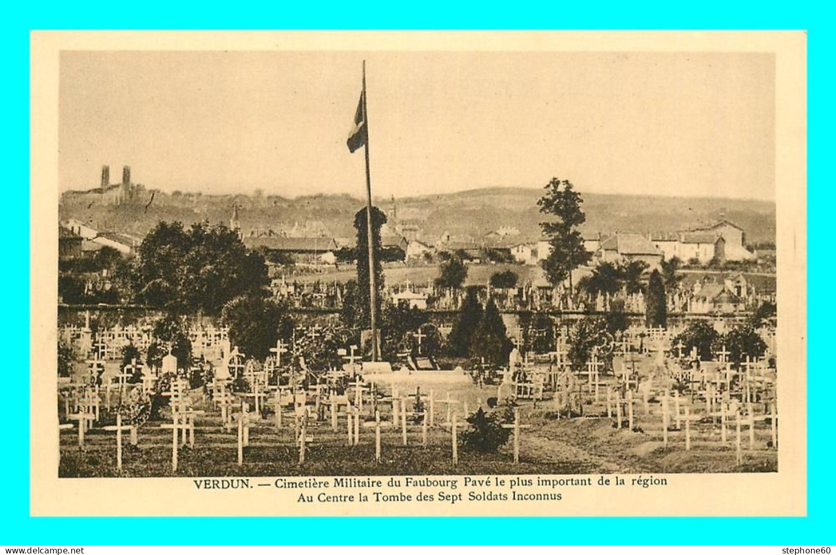 A804 / 315 55 - VERDUN Cimetiere Militaire Du Faubourg Pavé - Verdun