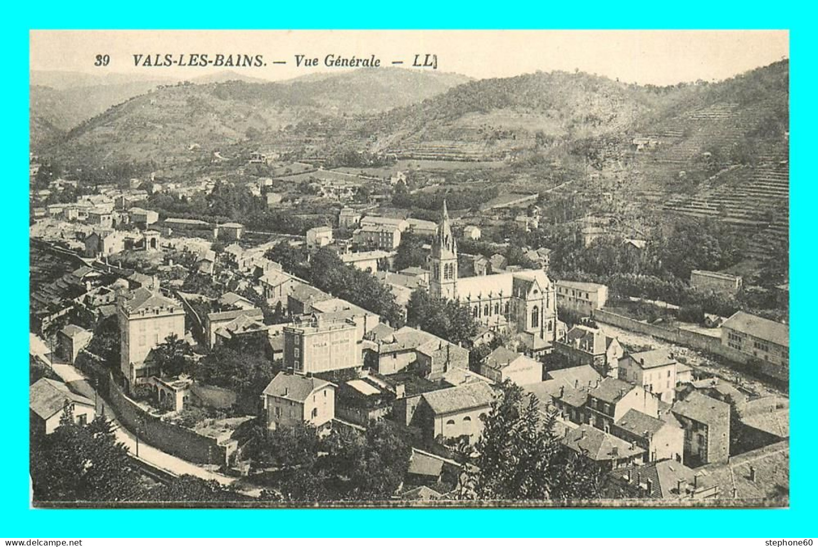 A804 / 309 07 - VALS LES BAINS Vue Générale - Vals Les Bains