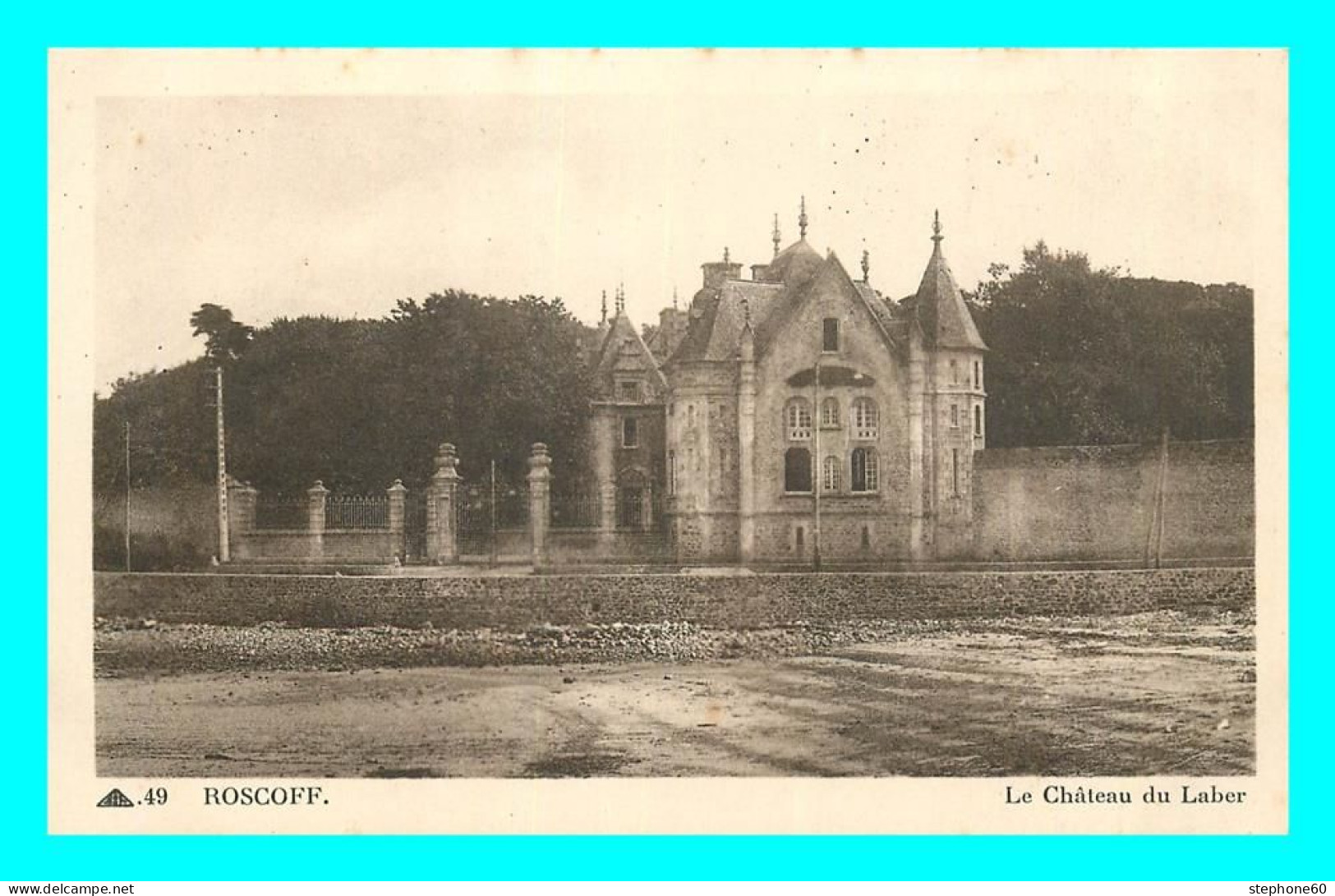 A805 / 527 29 - ROSCOFF Chateau Du Laber - Roscoff