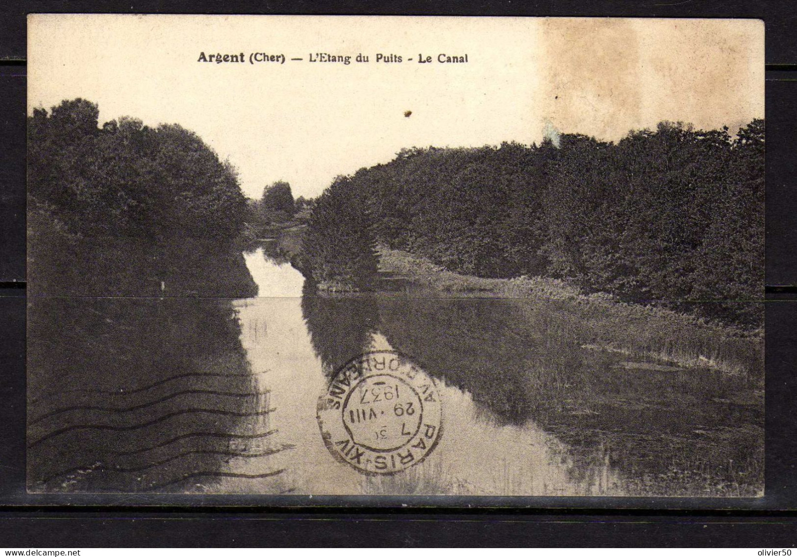 Argent - Cher - L'Etang Du Puits - Le Canal - Argent-sur-Sauldre