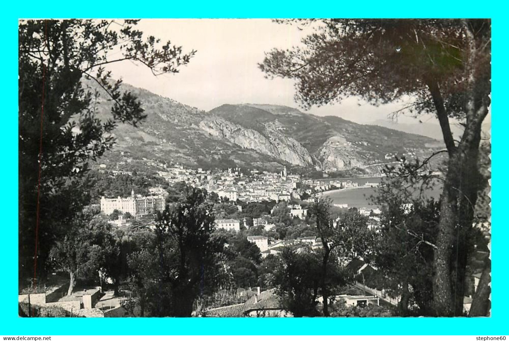 A809 / 417 06 - MENTON Vue Prise De Carnoles - Menton