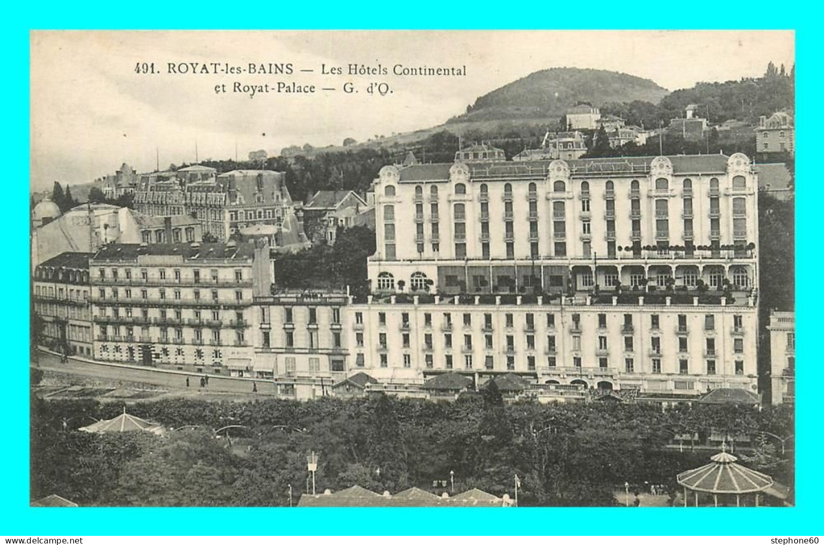 A809 / 501 63 - ROYAT Les BAINS Hotels Continental - Royat