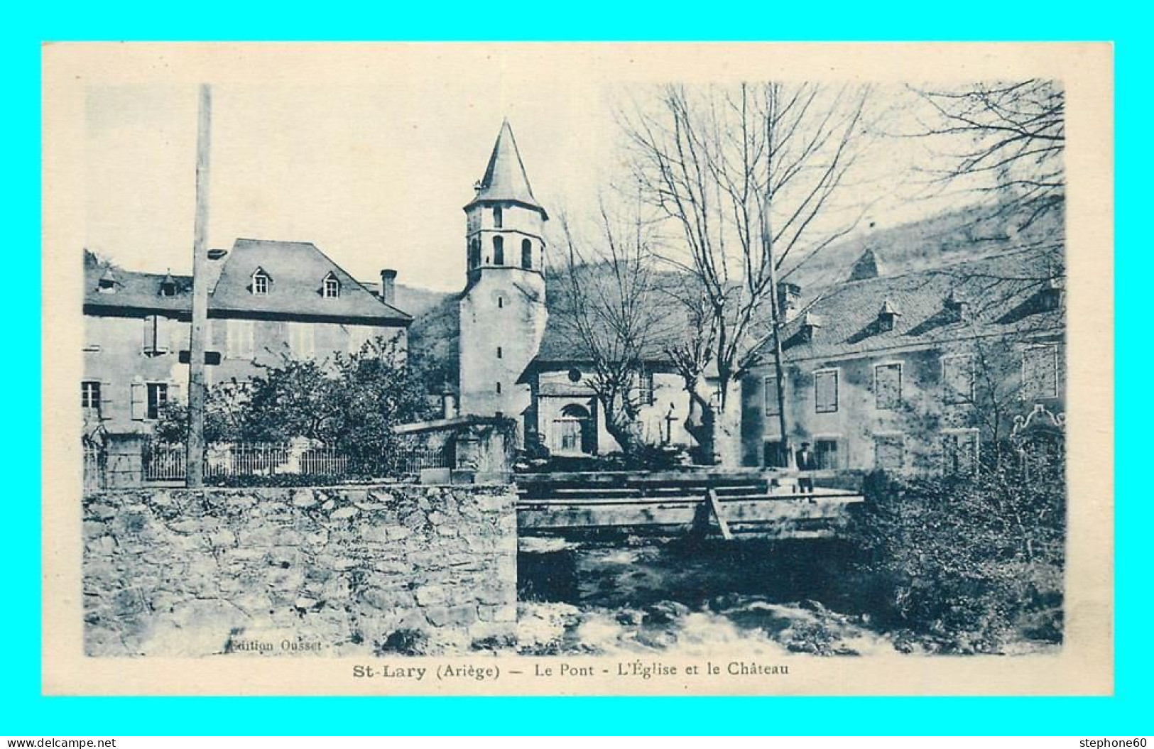A809 / 517 09 - SAINT LARY Le Pont Eglise Et Chateau - Sonstige & Ohne Zuordnung